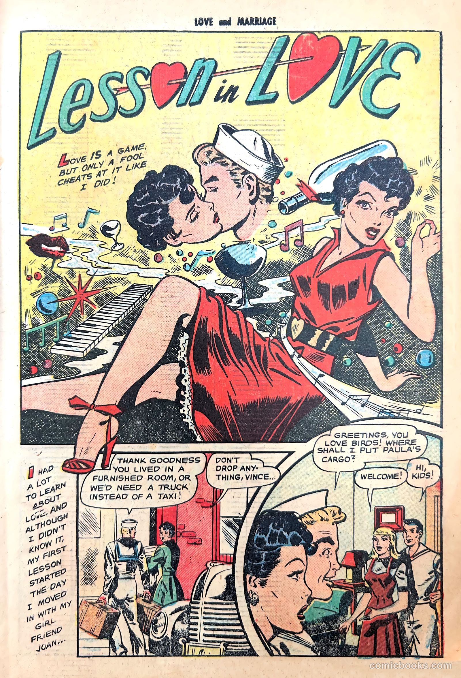 Love and Marriage #2 (1952) — page 3 of 36