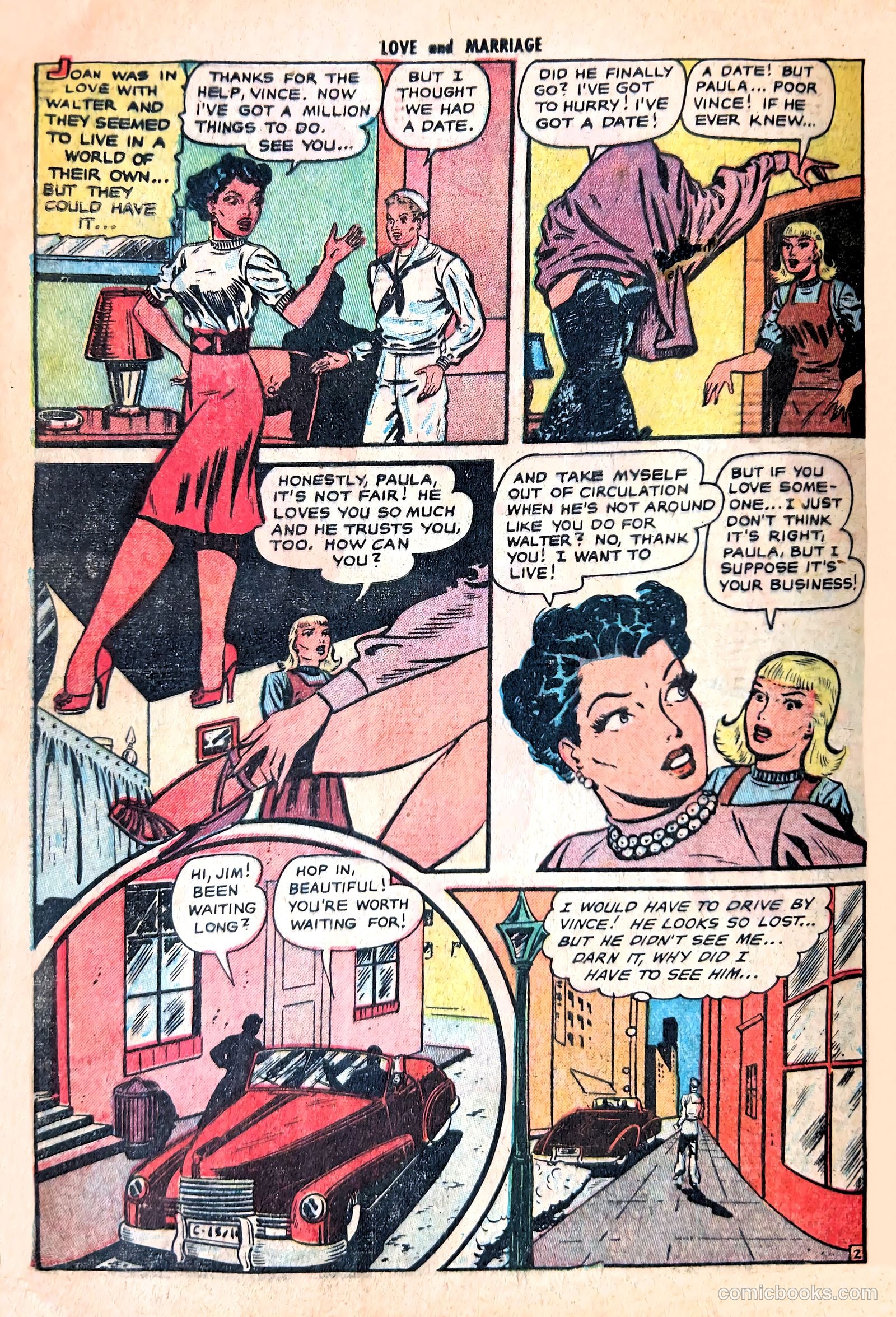 Love and Marriage #2 (1952) — page 4 of 36