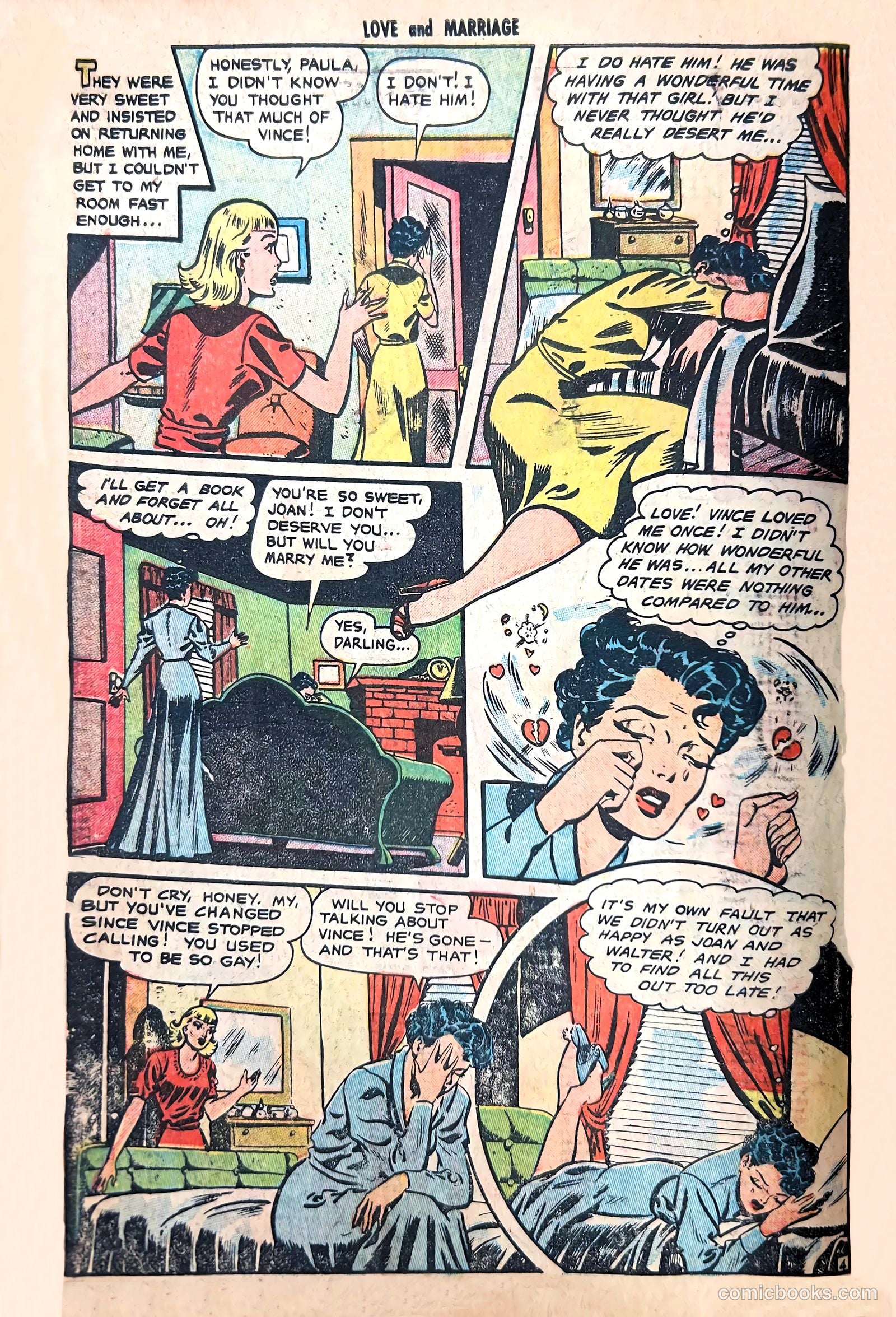 Love and Marriage #2 (1952) — page 6 of 36