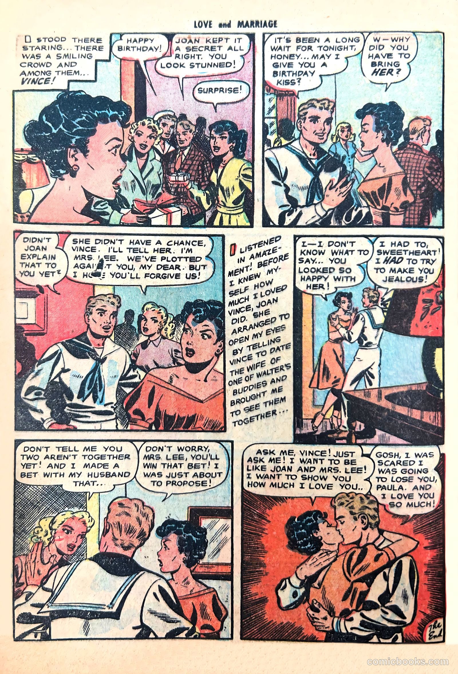 Love and Marriage #2 (1952) — page 8 of 36
