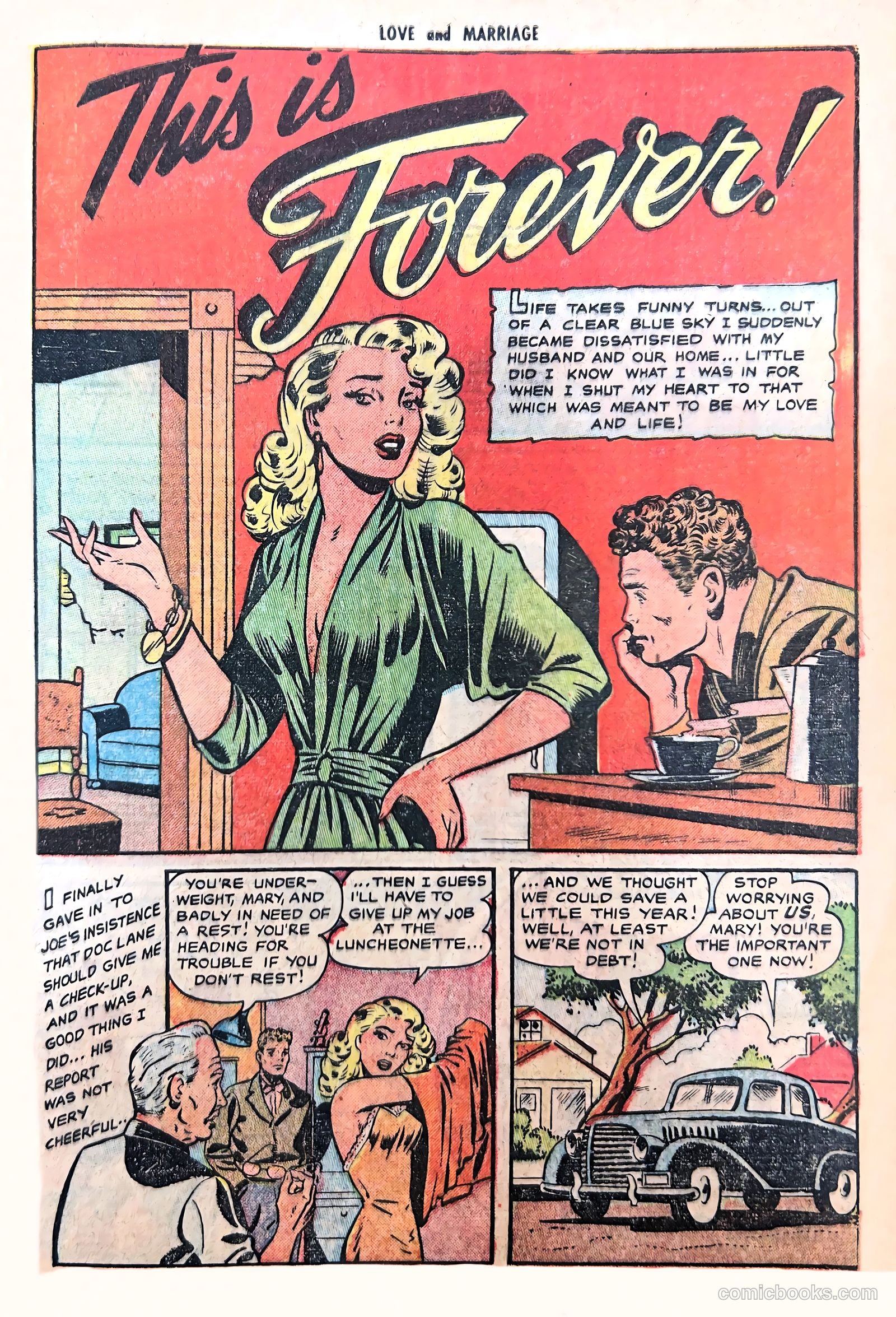 Love and Marriage #2 (1952) — page 9 of 36