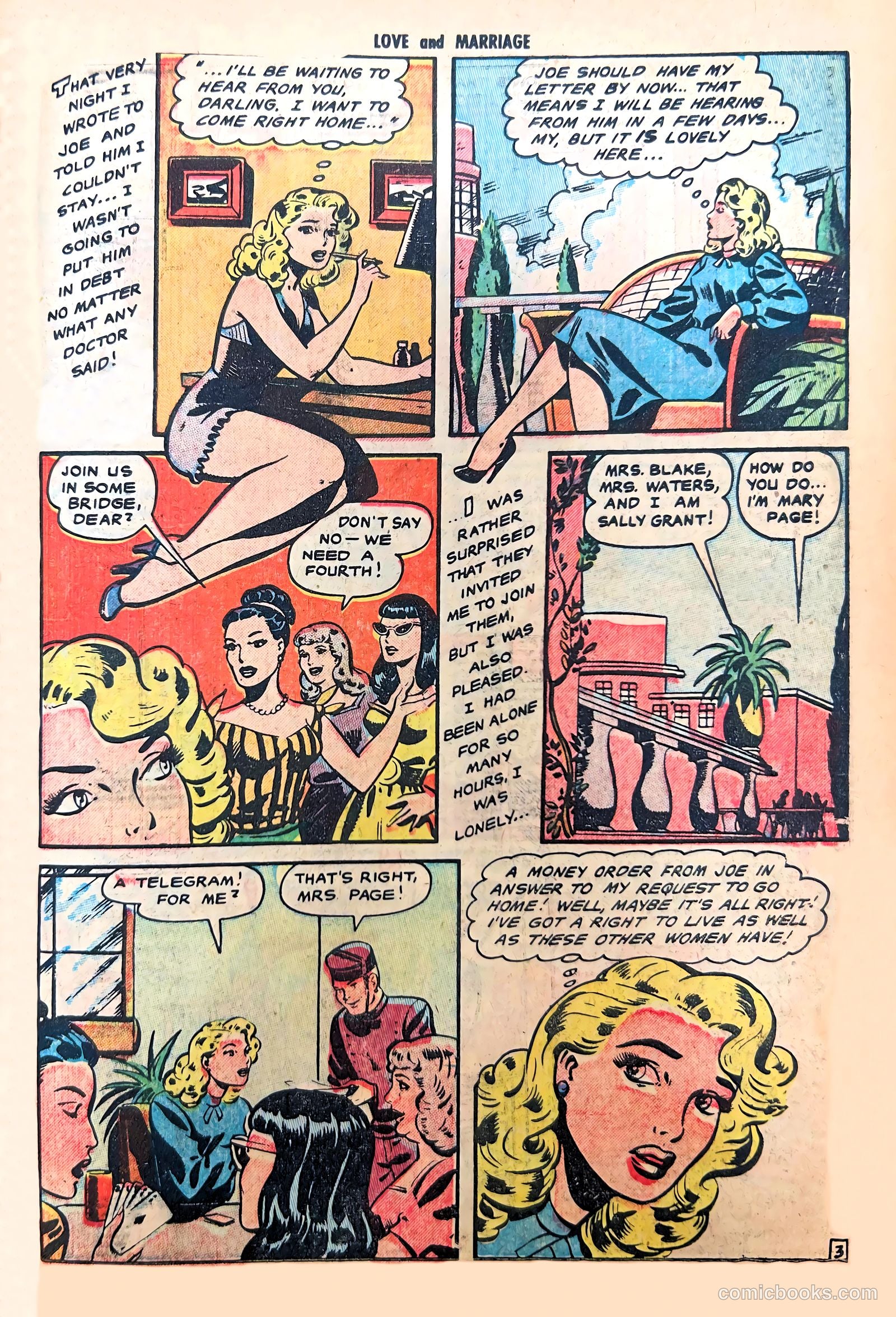 Love and Marriage #2 (1952) — page 11 of 36
