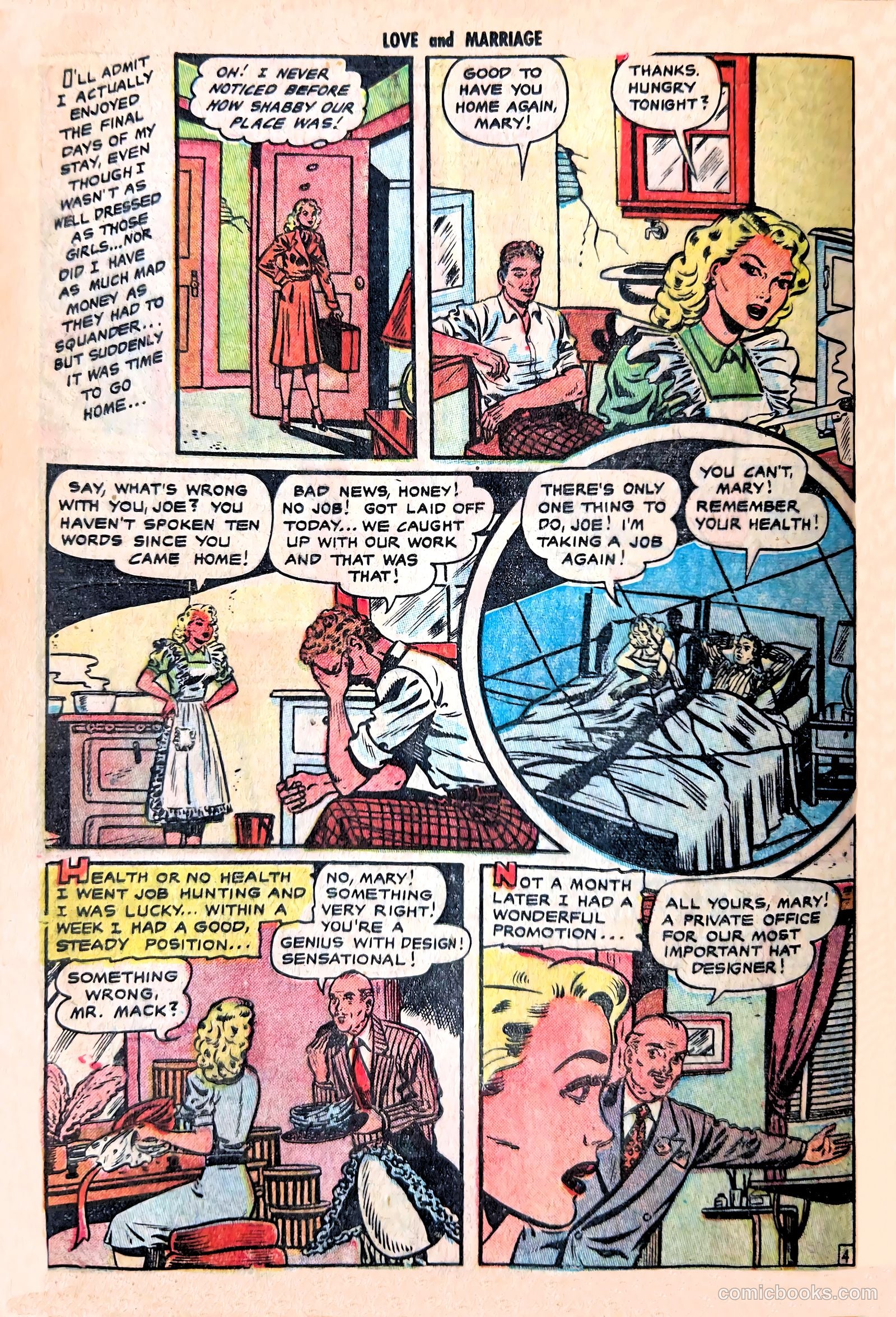 Love and Marriage #2 (1952) — page 12 of 36