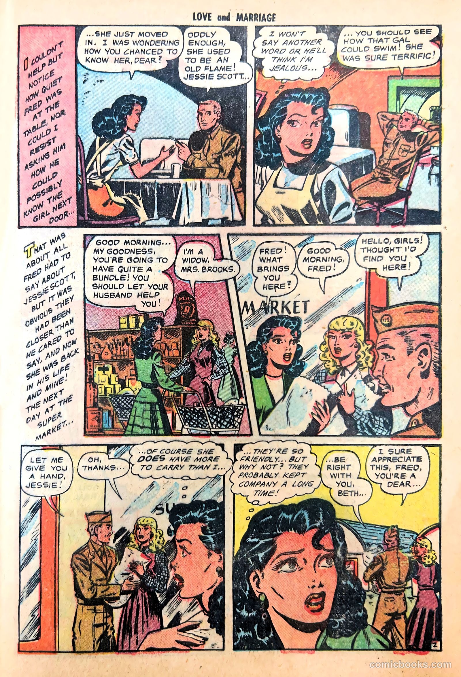 Love and Marriage #2 (1952) — page 21 of 36