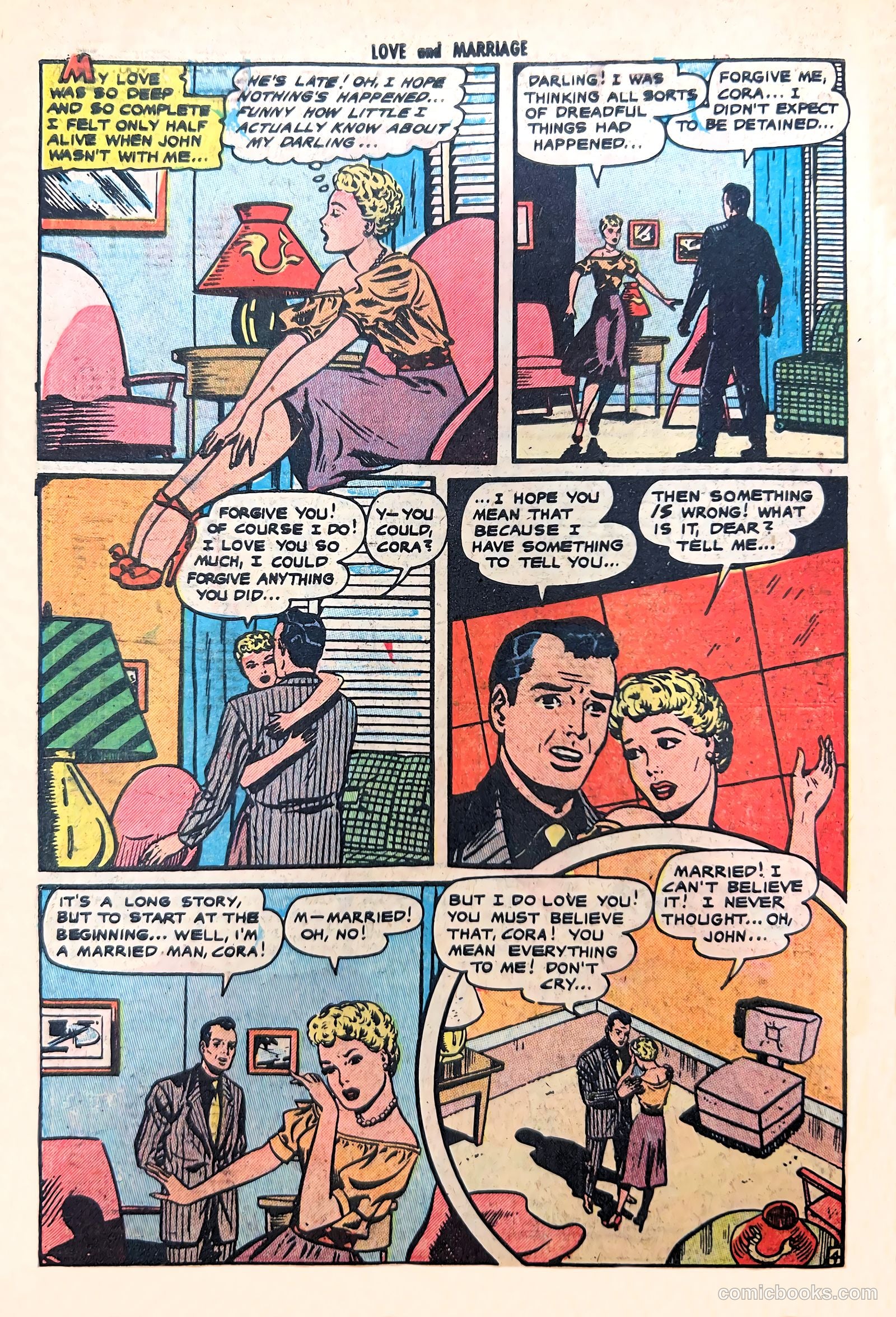 Love and Marriage #2 (1952) — page 30 of 36