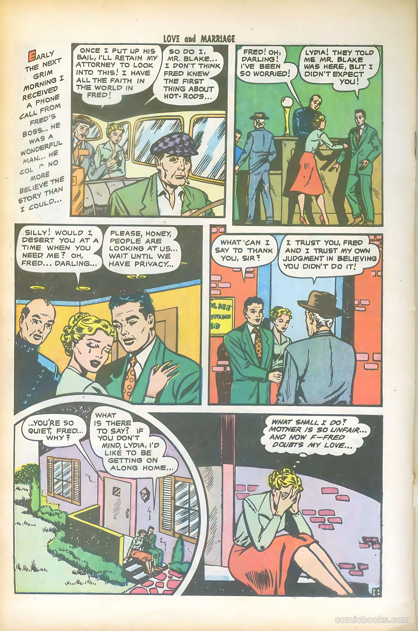 Love and Marriage #2 (1958) — page 30 of 36