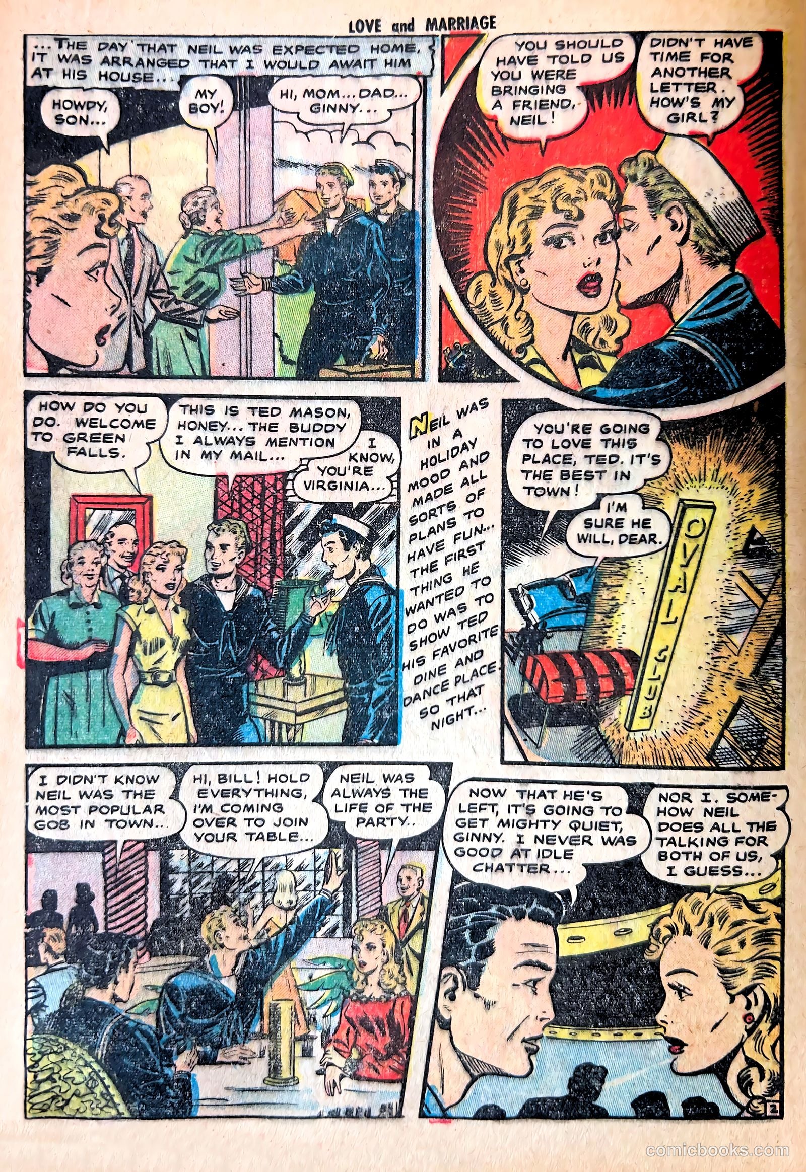 Love and Marriage #3 (1952) — page 4 of 36