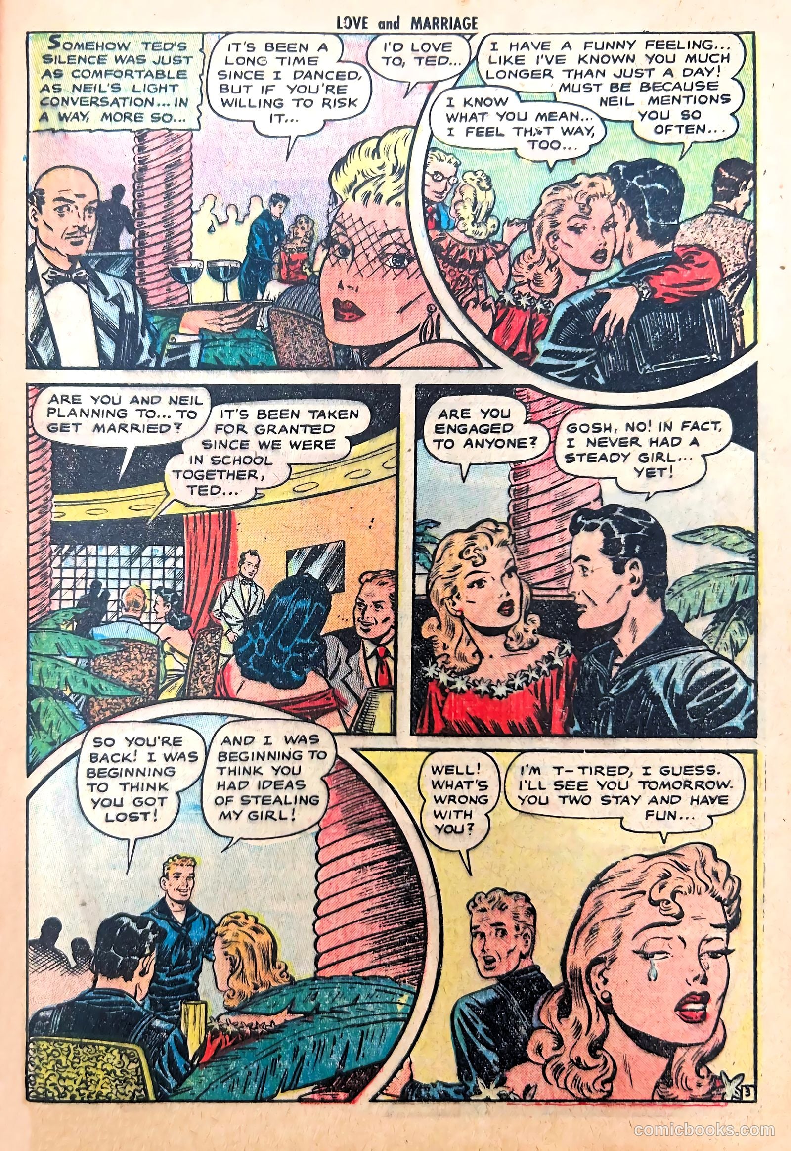 Love and Marriage #3 (1952) — page 5 of 36