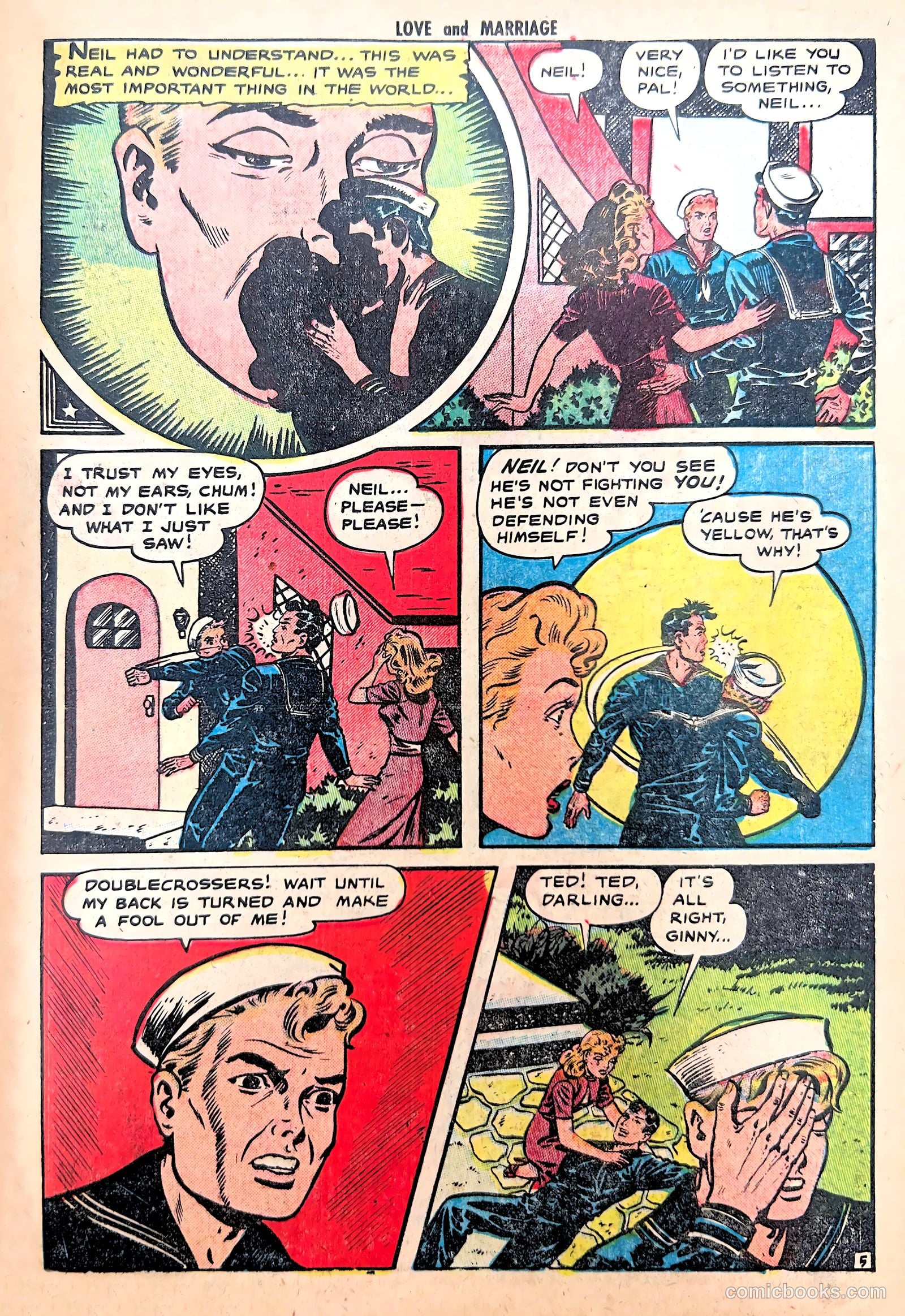 Love and Marriage #3 (1952) — page 7 of 36