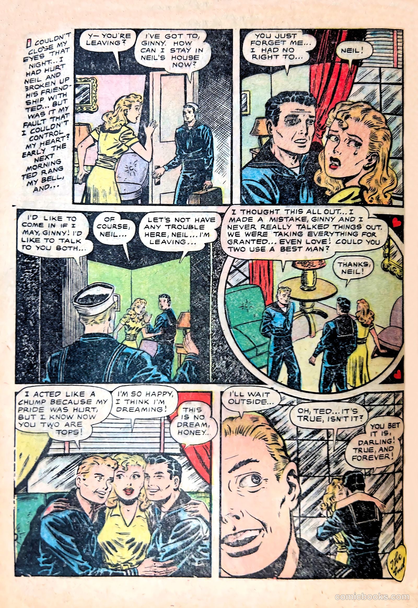 Love and Marriage #3 (1952) — page 8 of 36