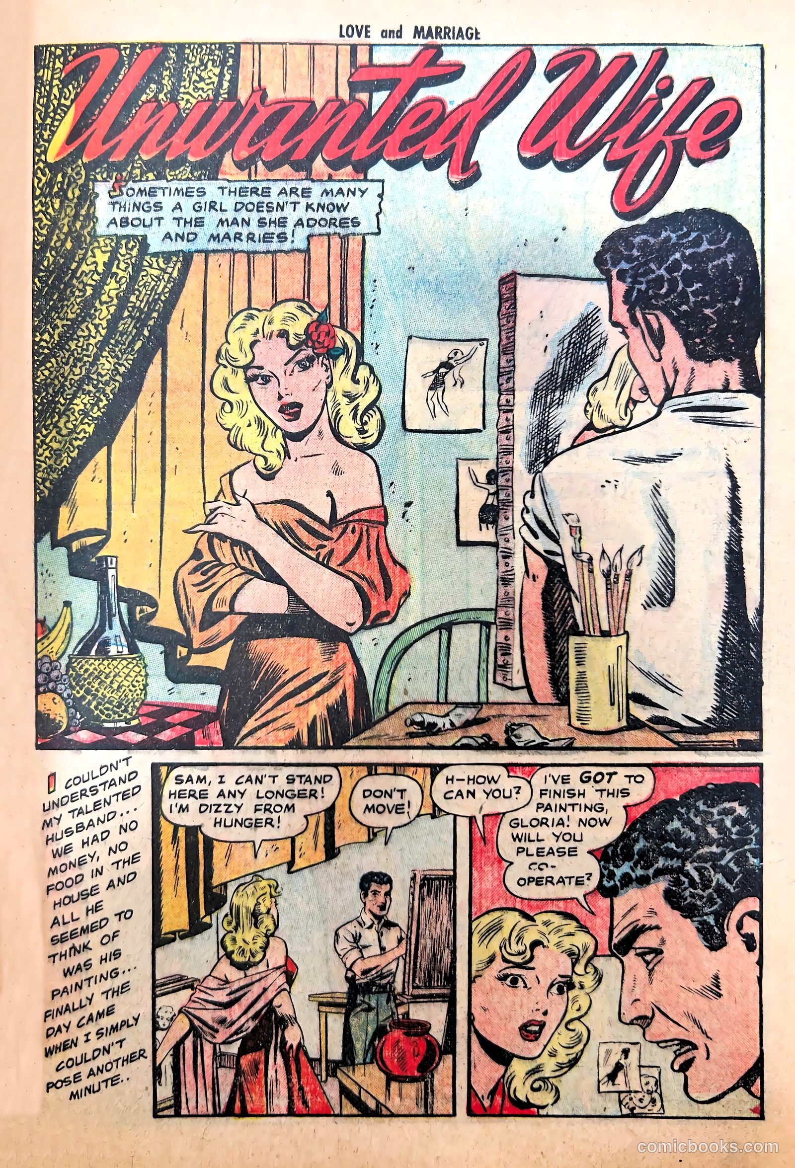Love and Marriage #3 (1952) — page 9 of 36