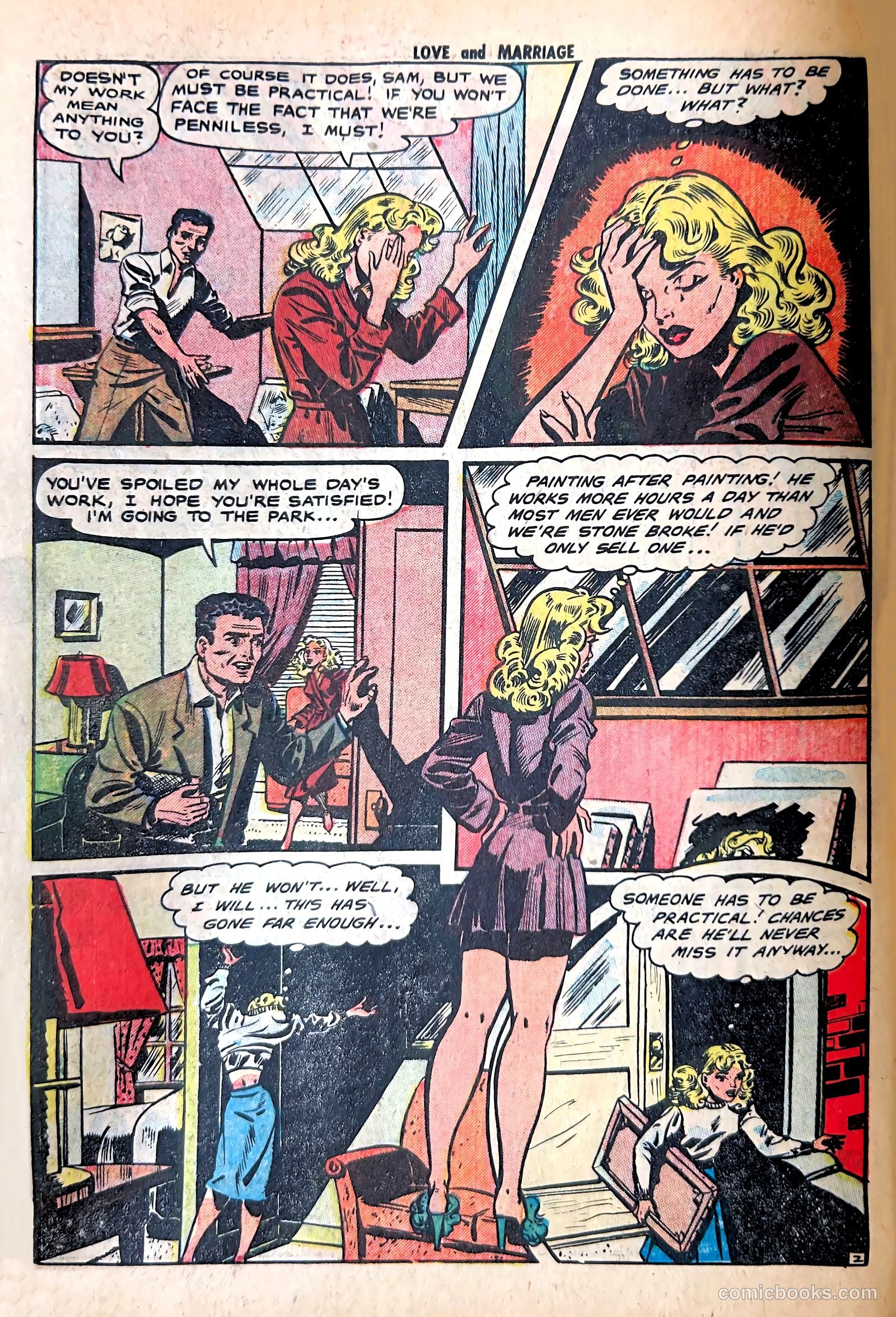 Love and Marriage #3 (1952) — page 10 of 36