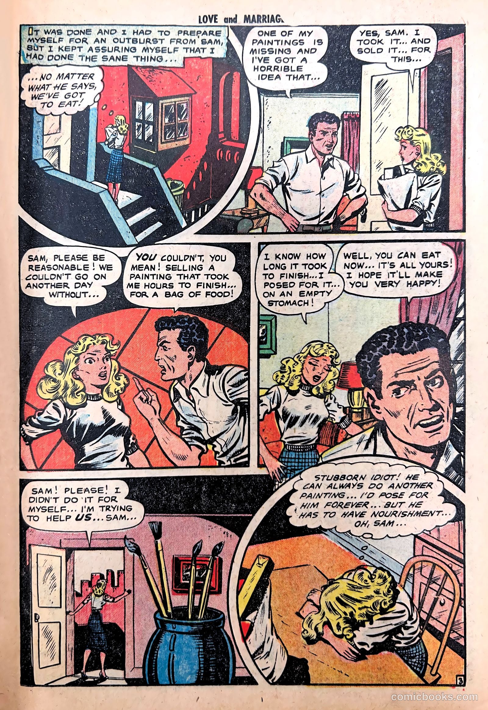 Love and Marriage #3 (1952) — page 11 of 36