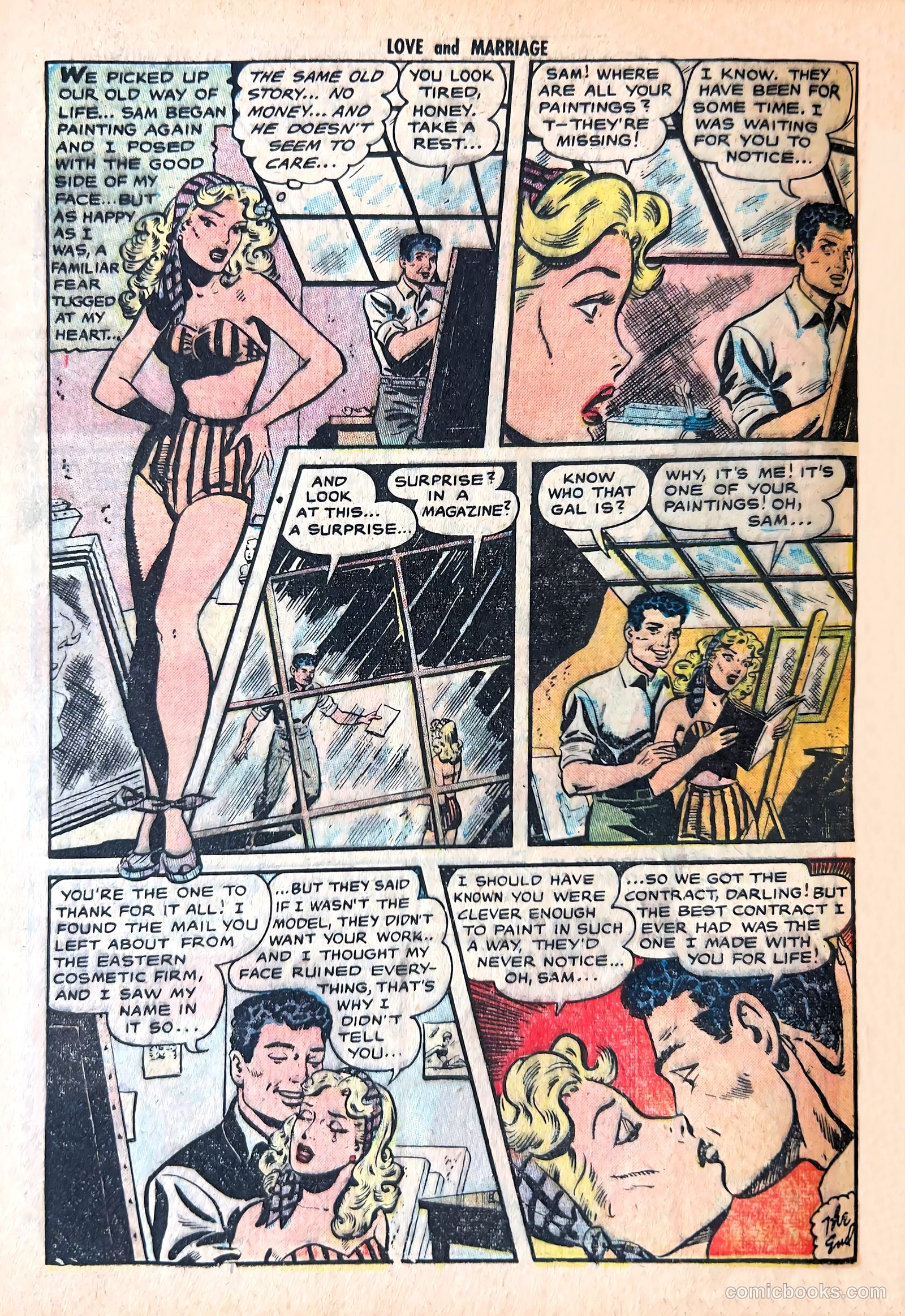 Love and Marriage #3 (1952) — page 16 of 36
