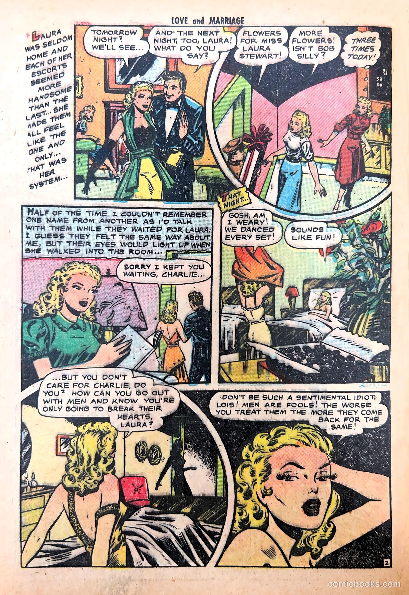 Love and Marriage #3 (1952) — page 20 of 36