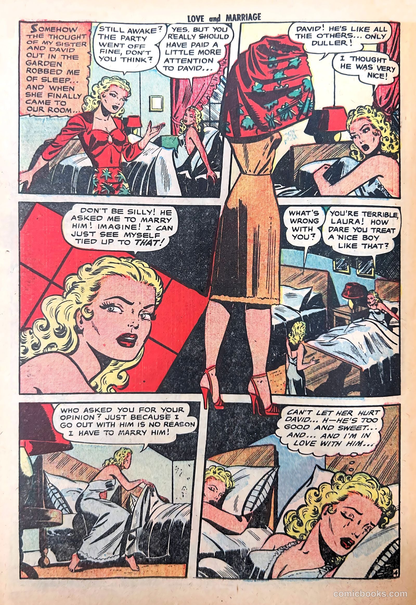 Love and Marriage #3 (1952) — page 22 of 36