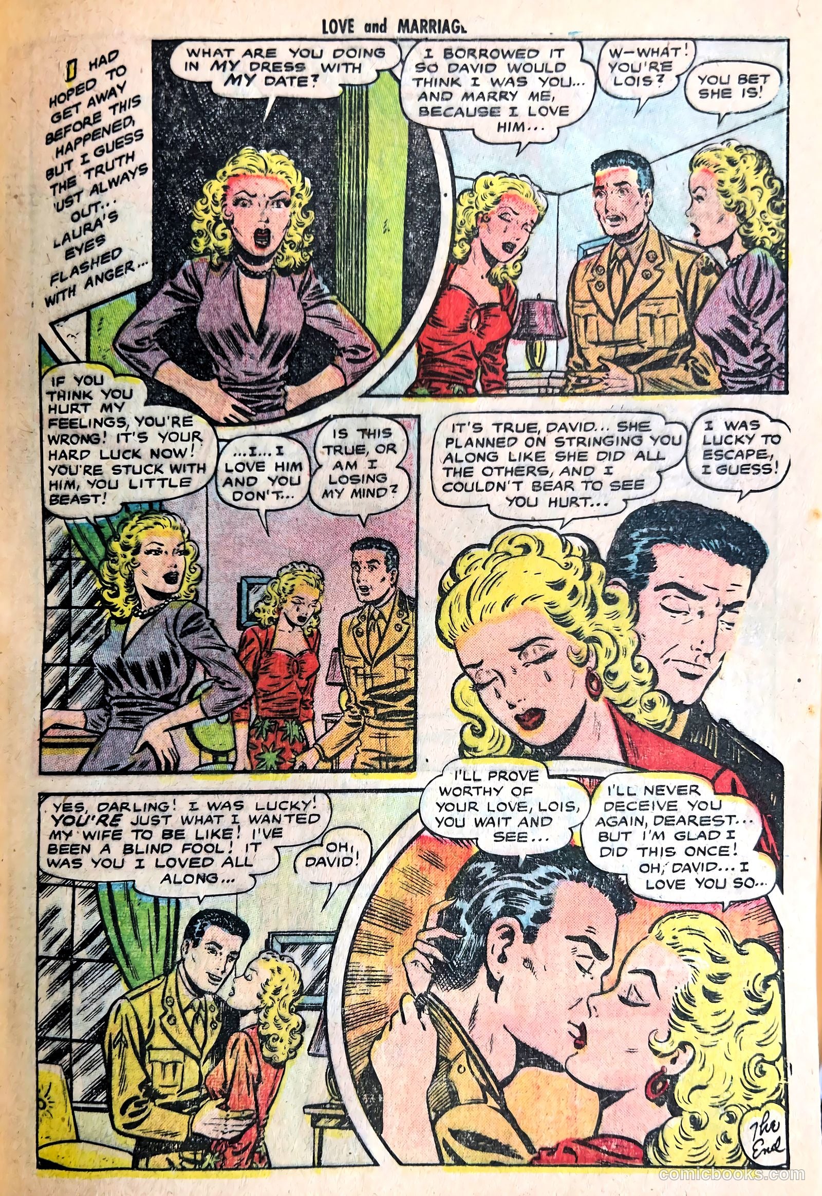 Love and Marriage #3 (1952) — page 25 of 36