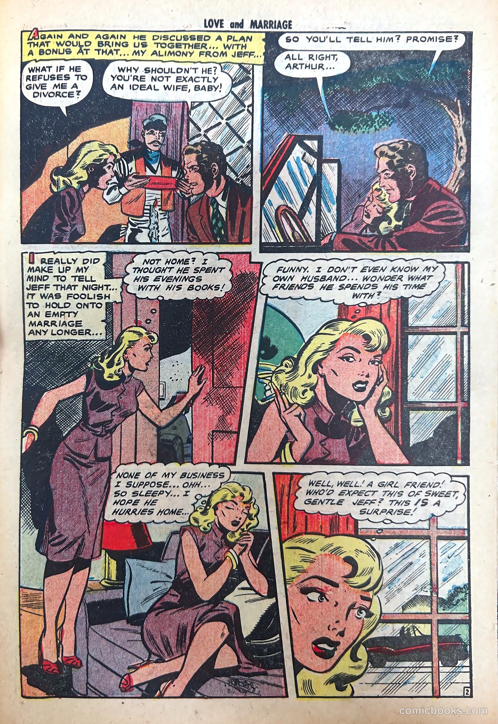 Love and Marriage #3 (1952) — page 27 of 36