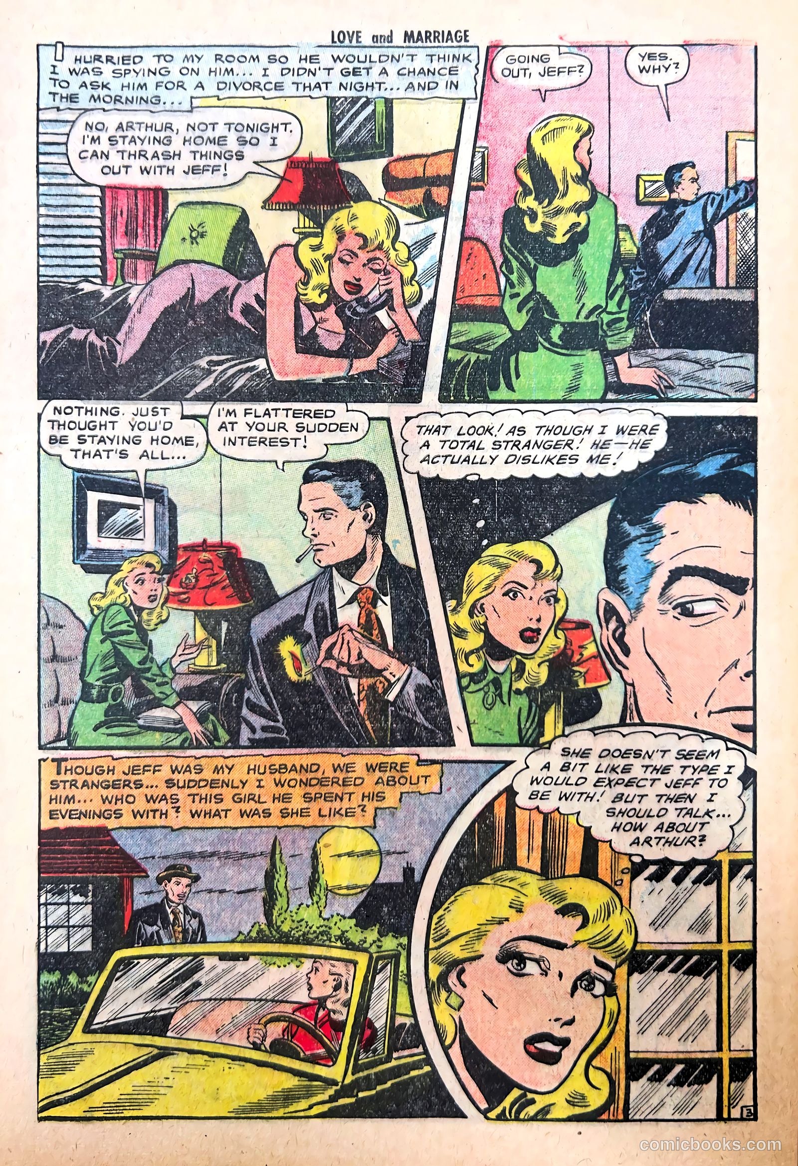 Love and Marriage #3 (1952) — page 28 of 36