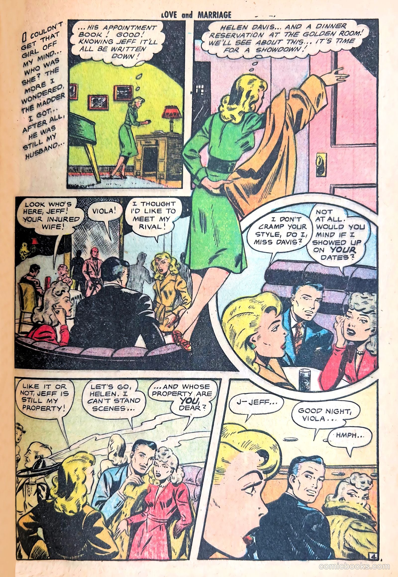 Love and Marriage #3 (1952) — page 29 of 36