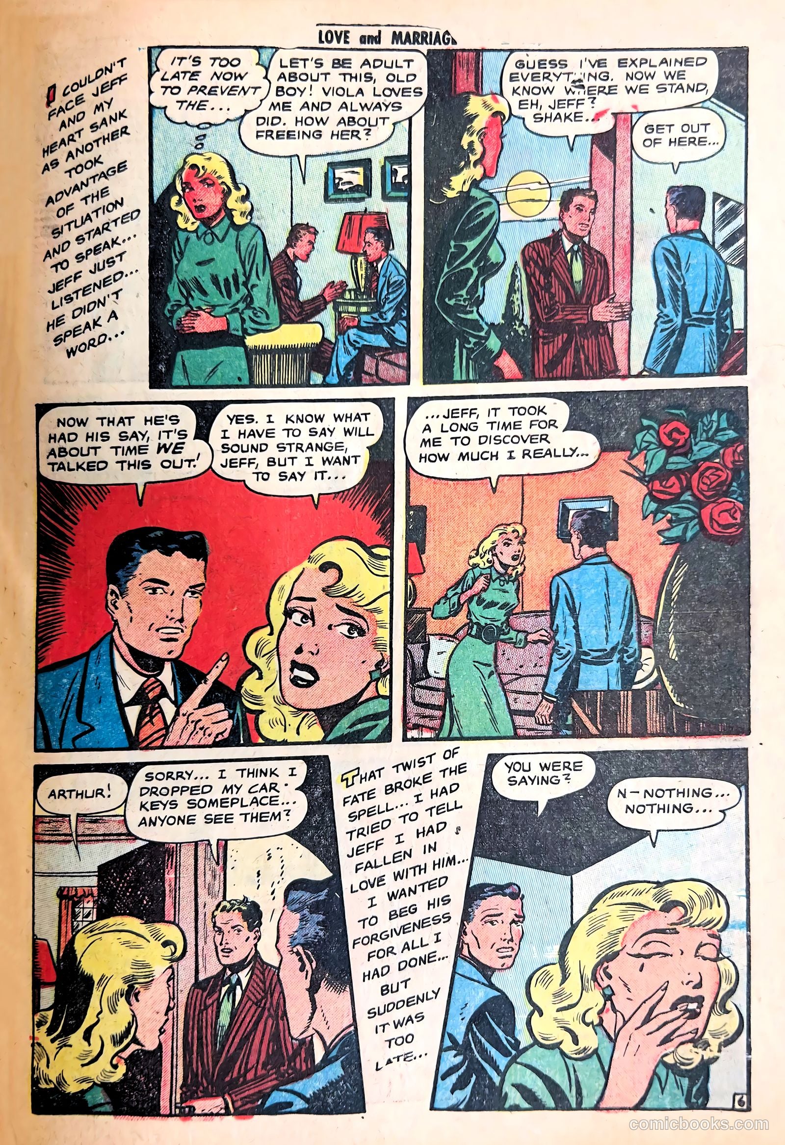 Love and Marriage #3 (1952) — page 31 of 36
