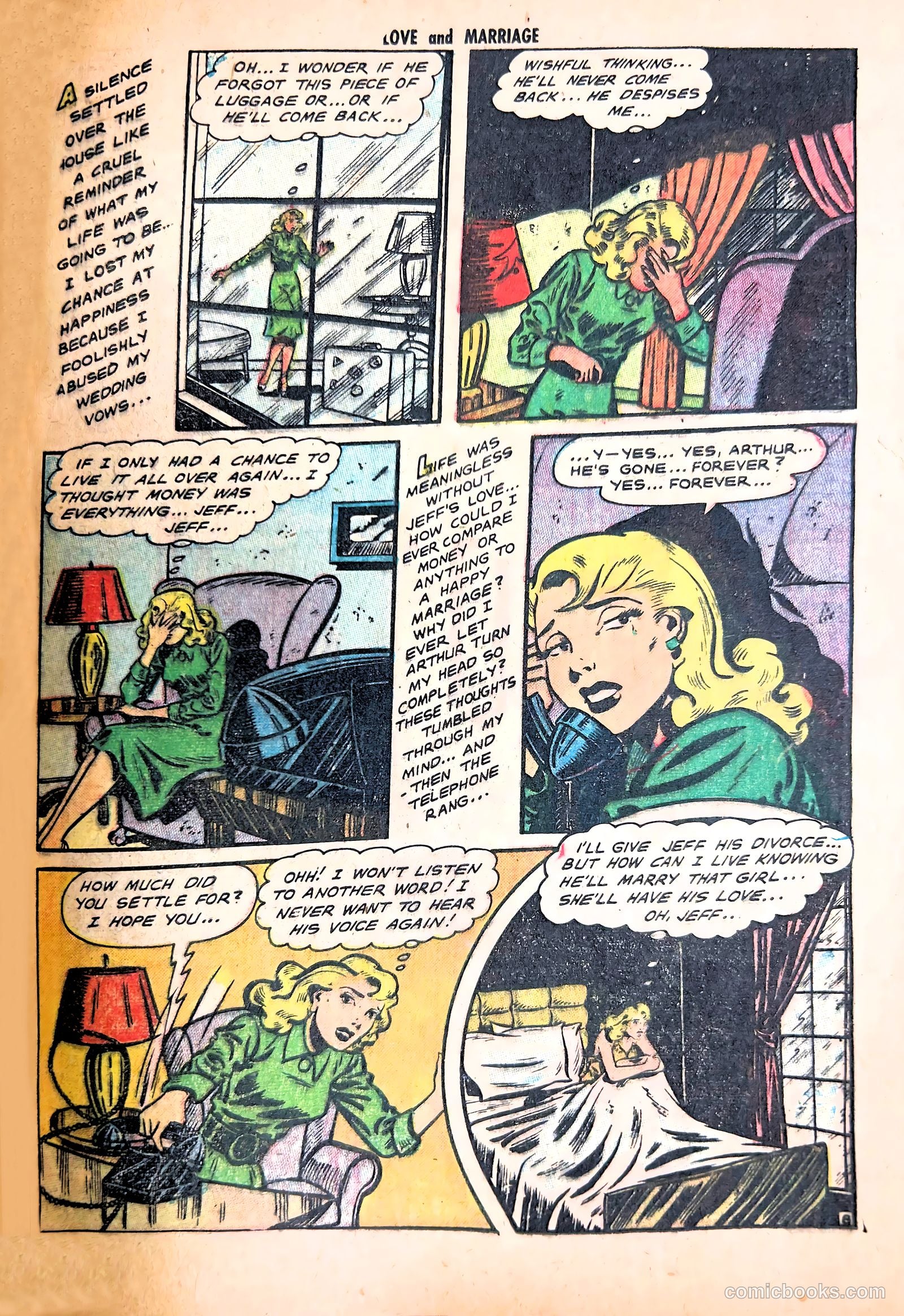 Love and Marriage #3 (1952) — page 33 of 36