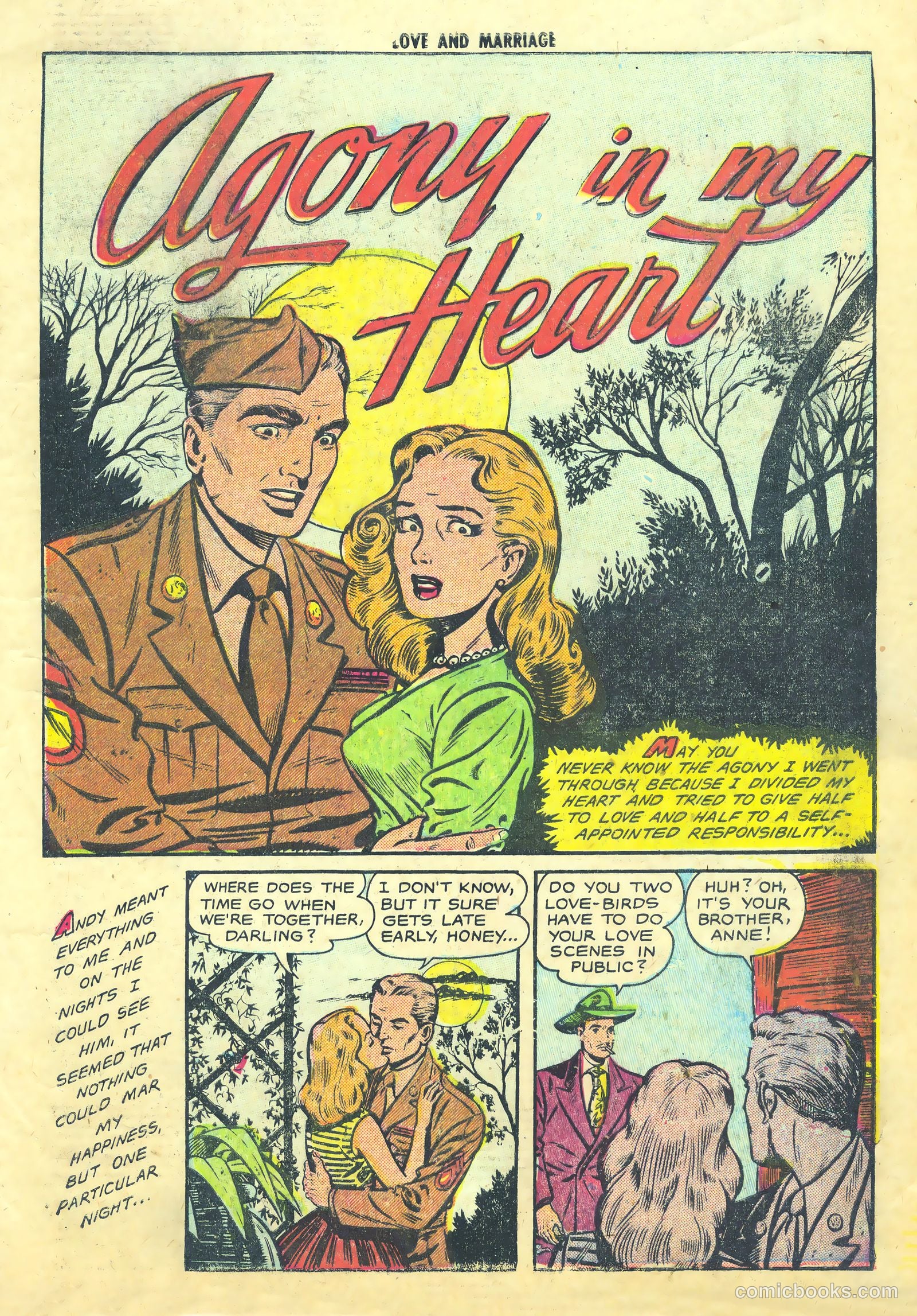 Love and Marriage #7 (1953) — page 3 of 36