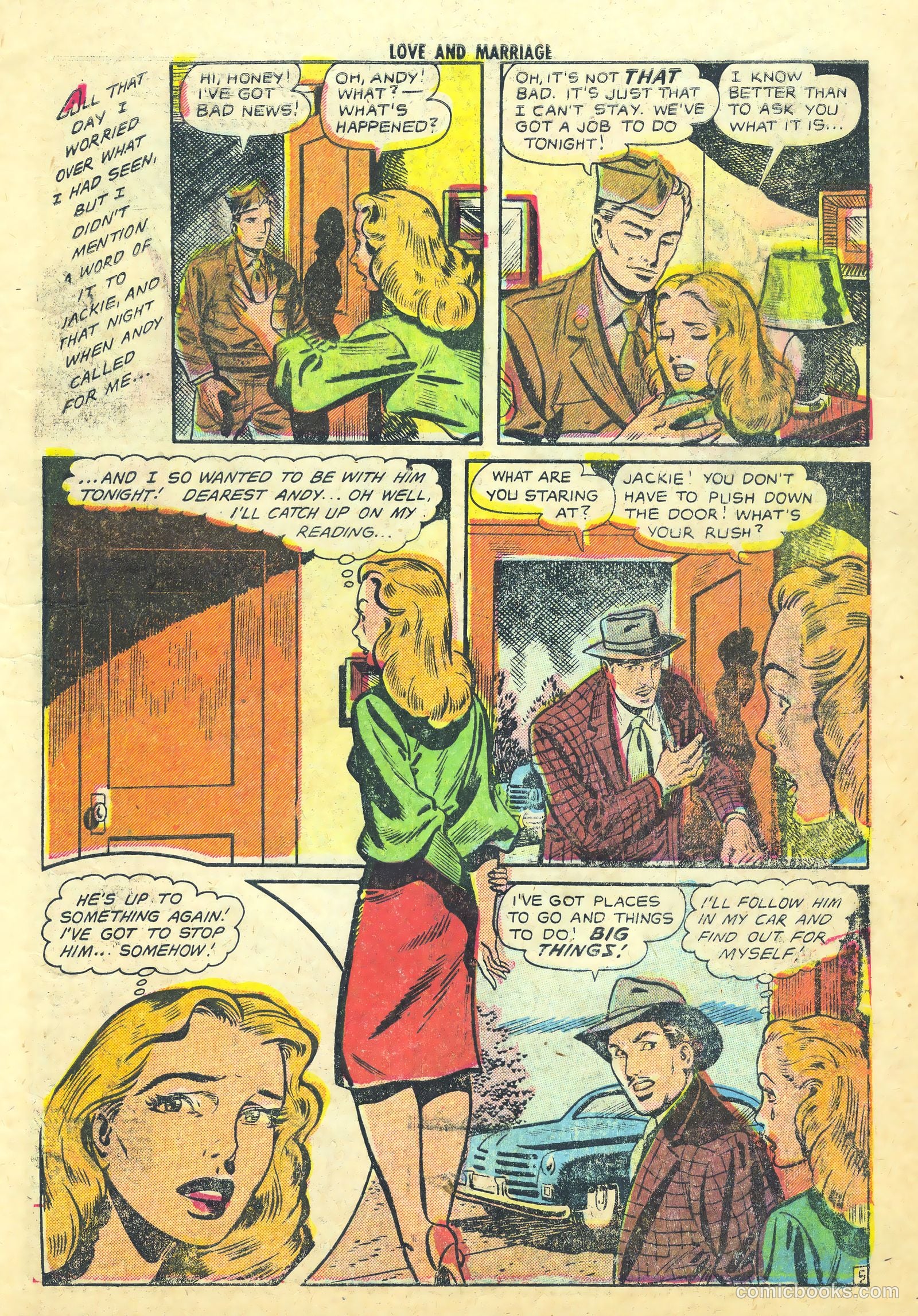 Love and Marriage #7 (1953) — page 7 of 36