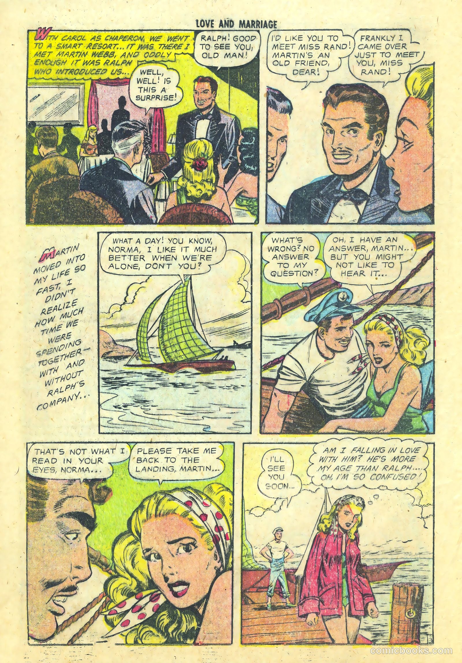 Love and Marriage #7 (1953) — page 12 of 36
