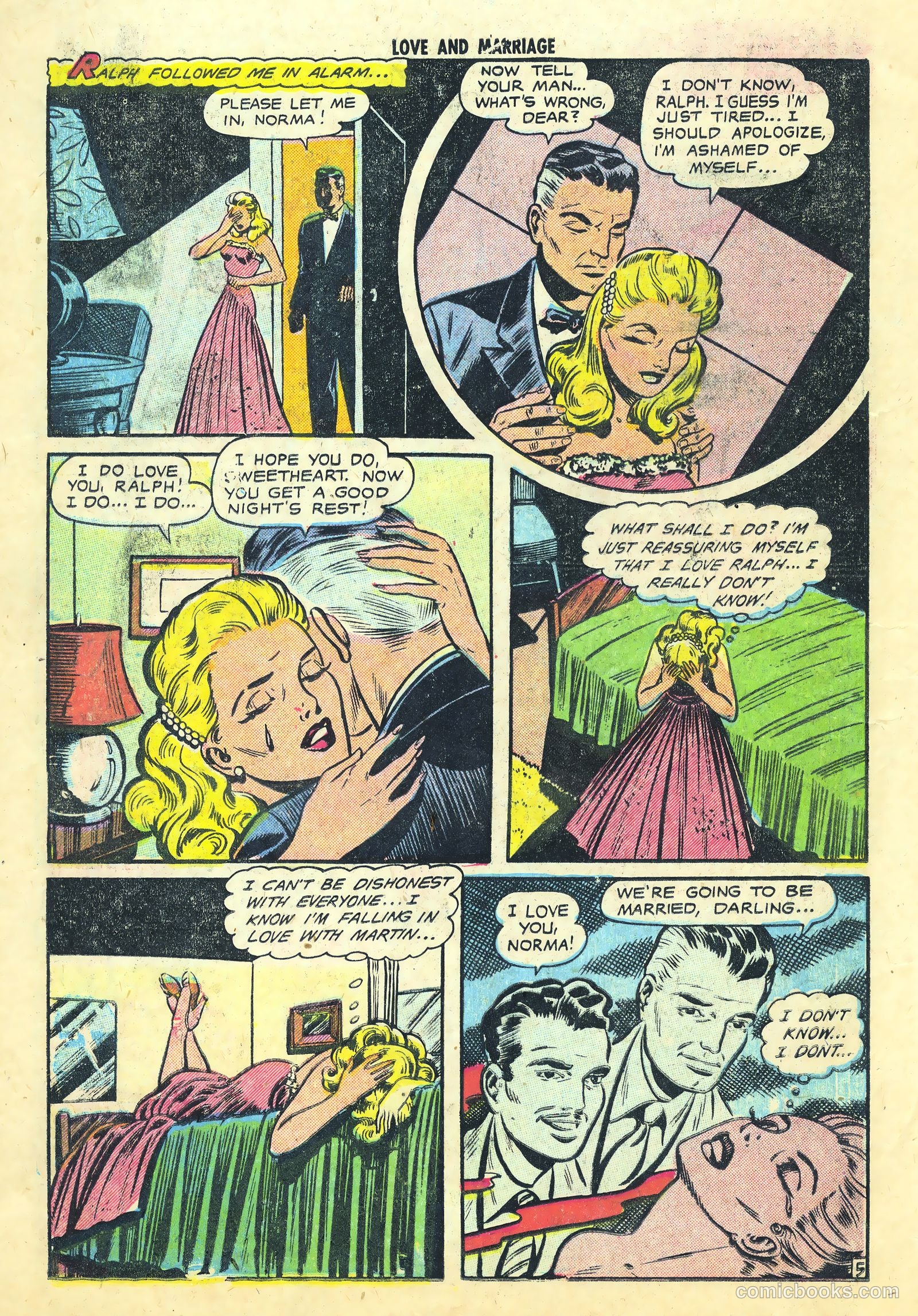 Love and Marriage #7 (1953) — page 14 of 36