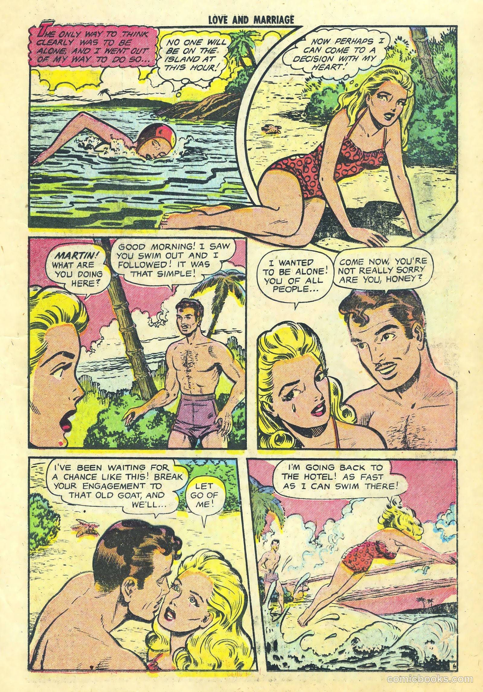 Love and Marriage #7 (1953) — page 15 of 36
