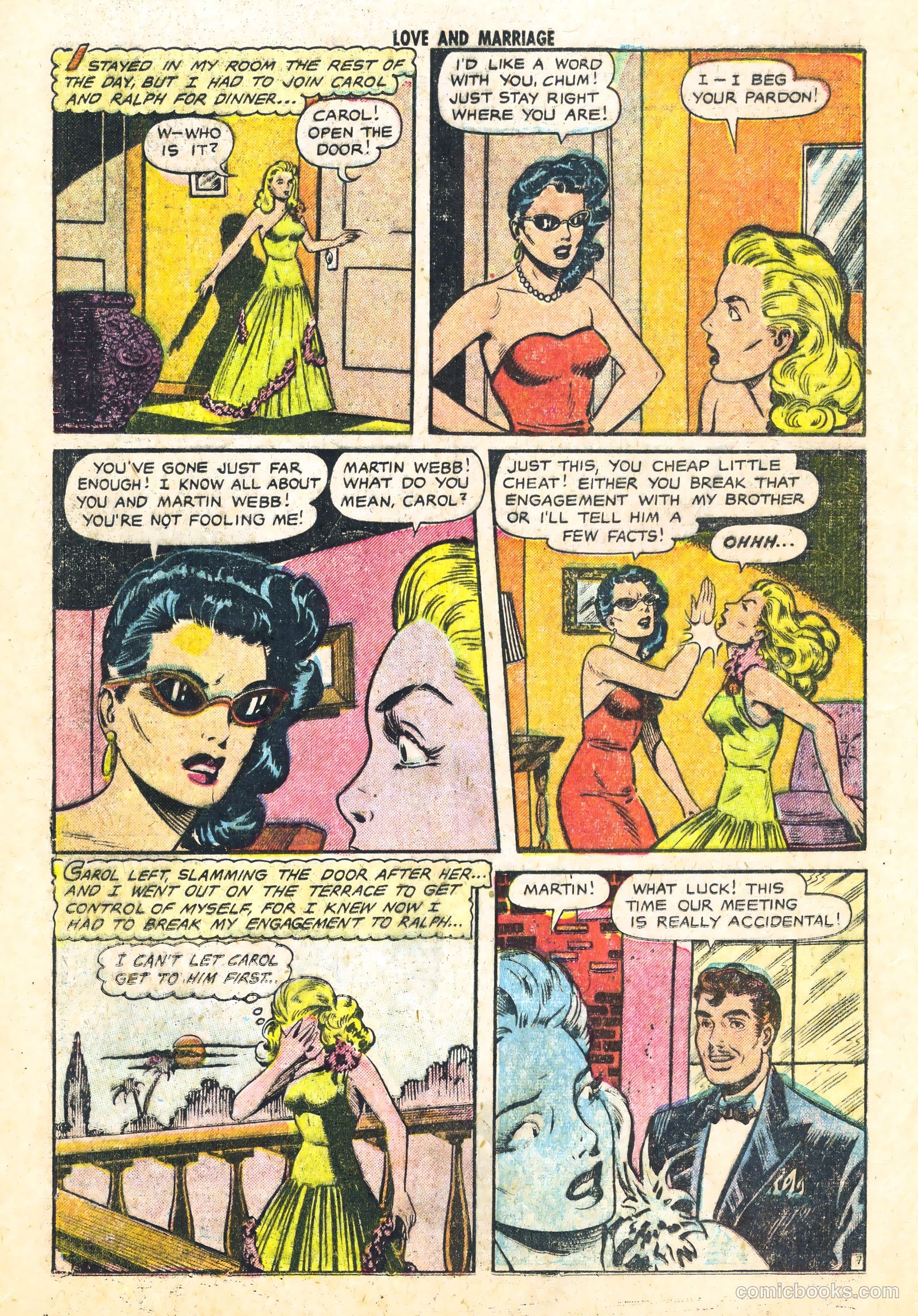 Love and Marriage #7 (1953) — page 16 of 36