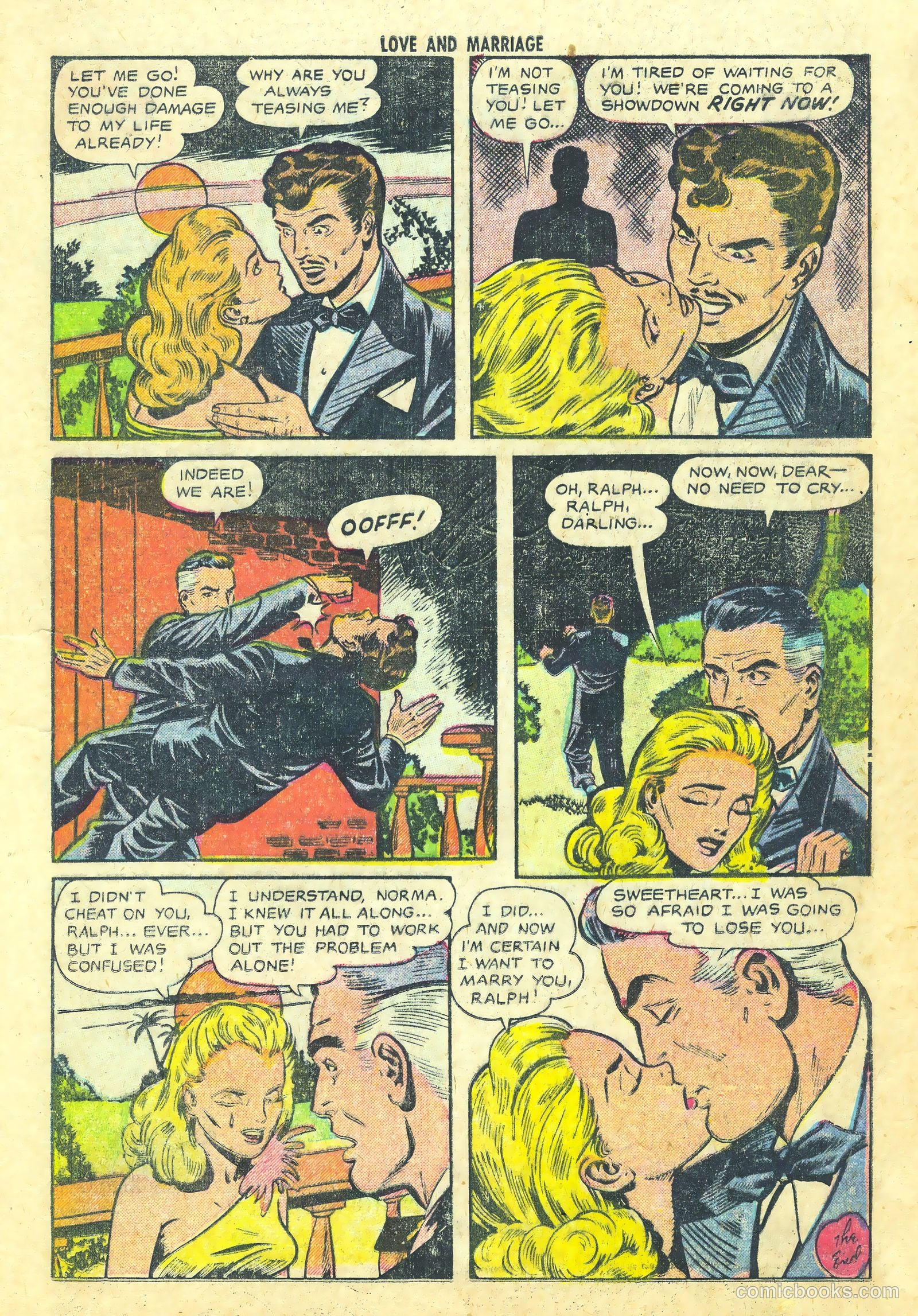 Love and Marriage #7 (1953) — page 17 of 36