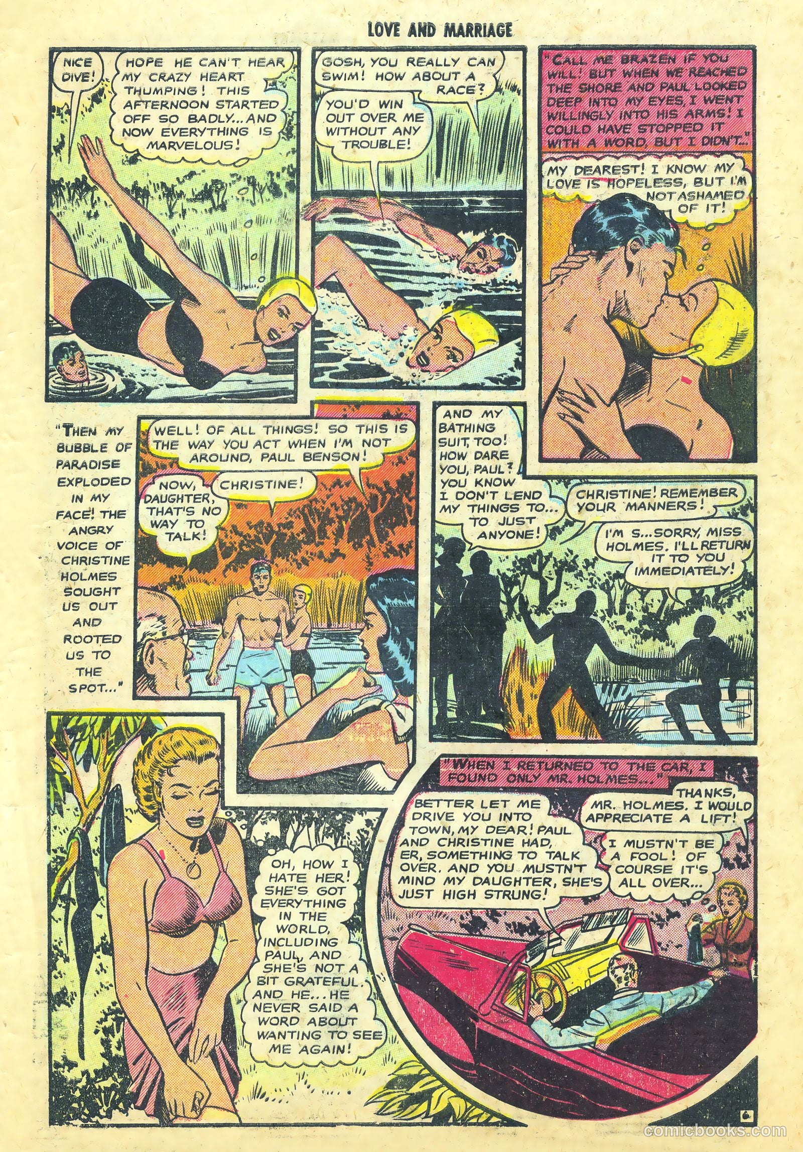 Love and Marriage #7 (1953) — page 31 of 36