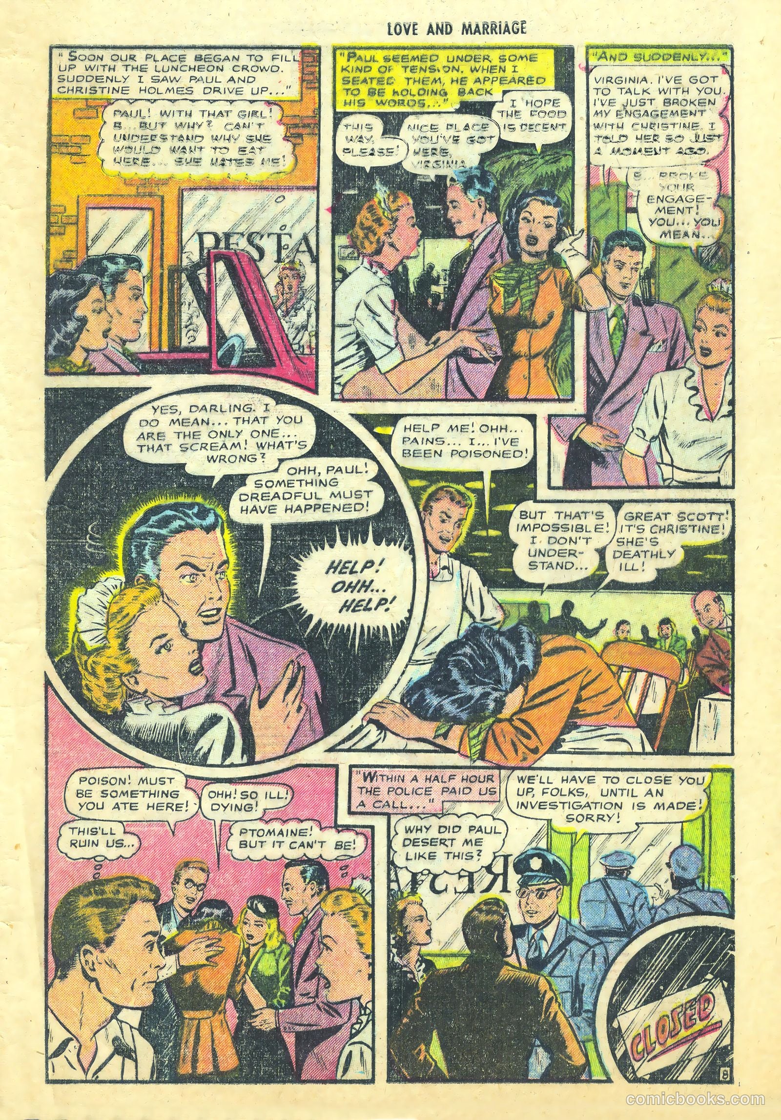 Love and Marriage #7 (1953) — page 33 of 36