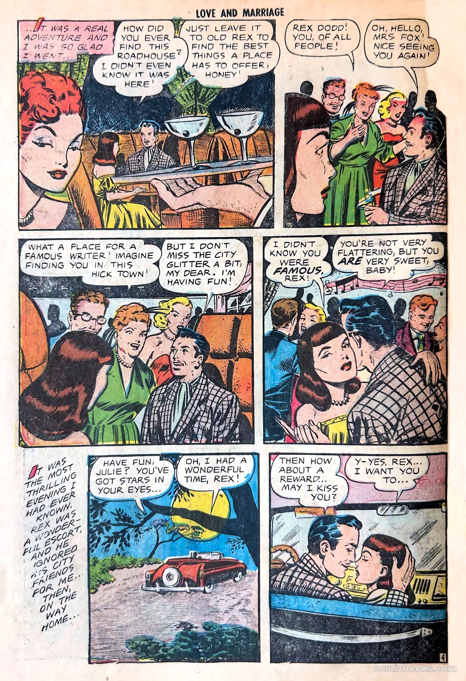 Love and Marriage #8 (1953) — page 6 of 36