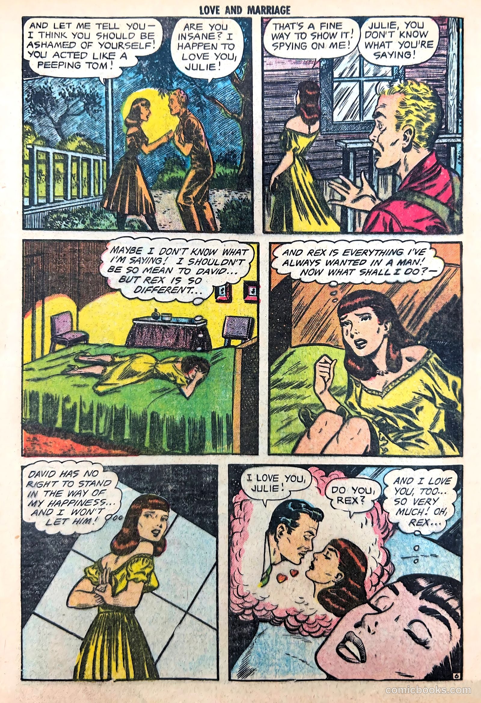 Love and Marriage #8 (1953) — page 8 of 36