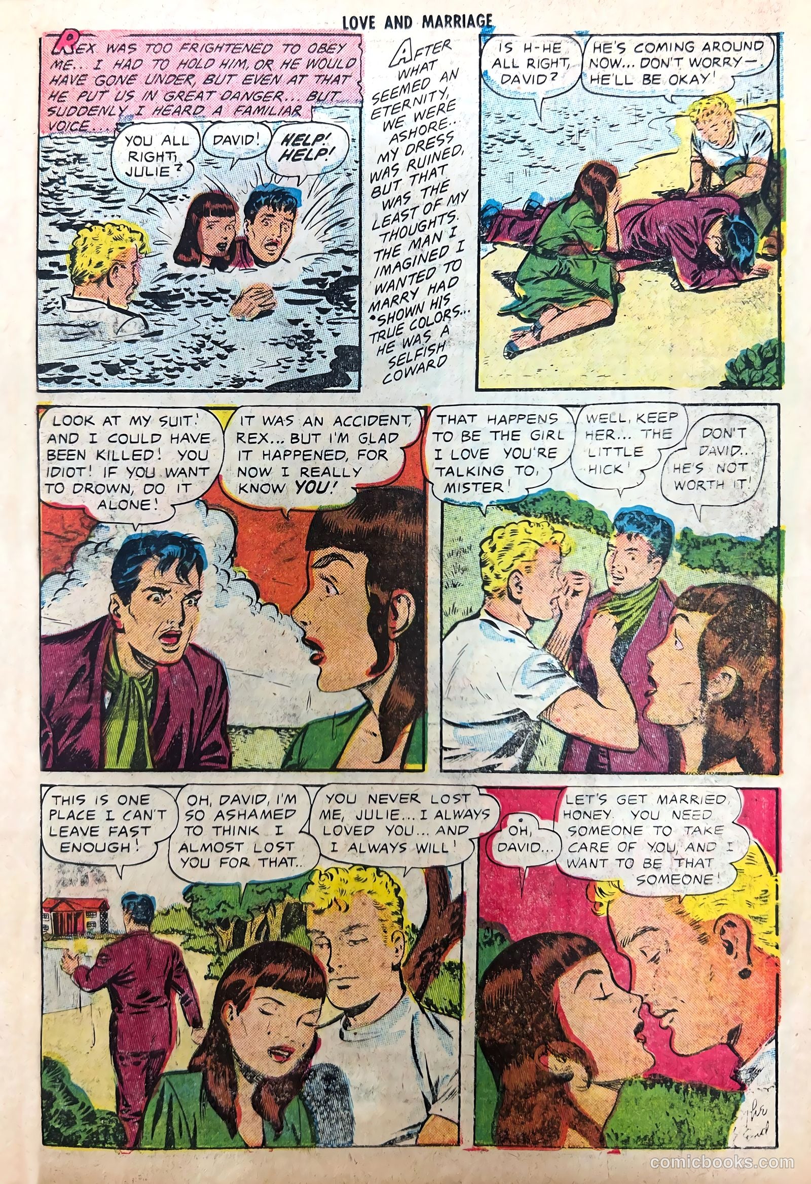 Love and Marriage #8 (1953) — page 11 of 36