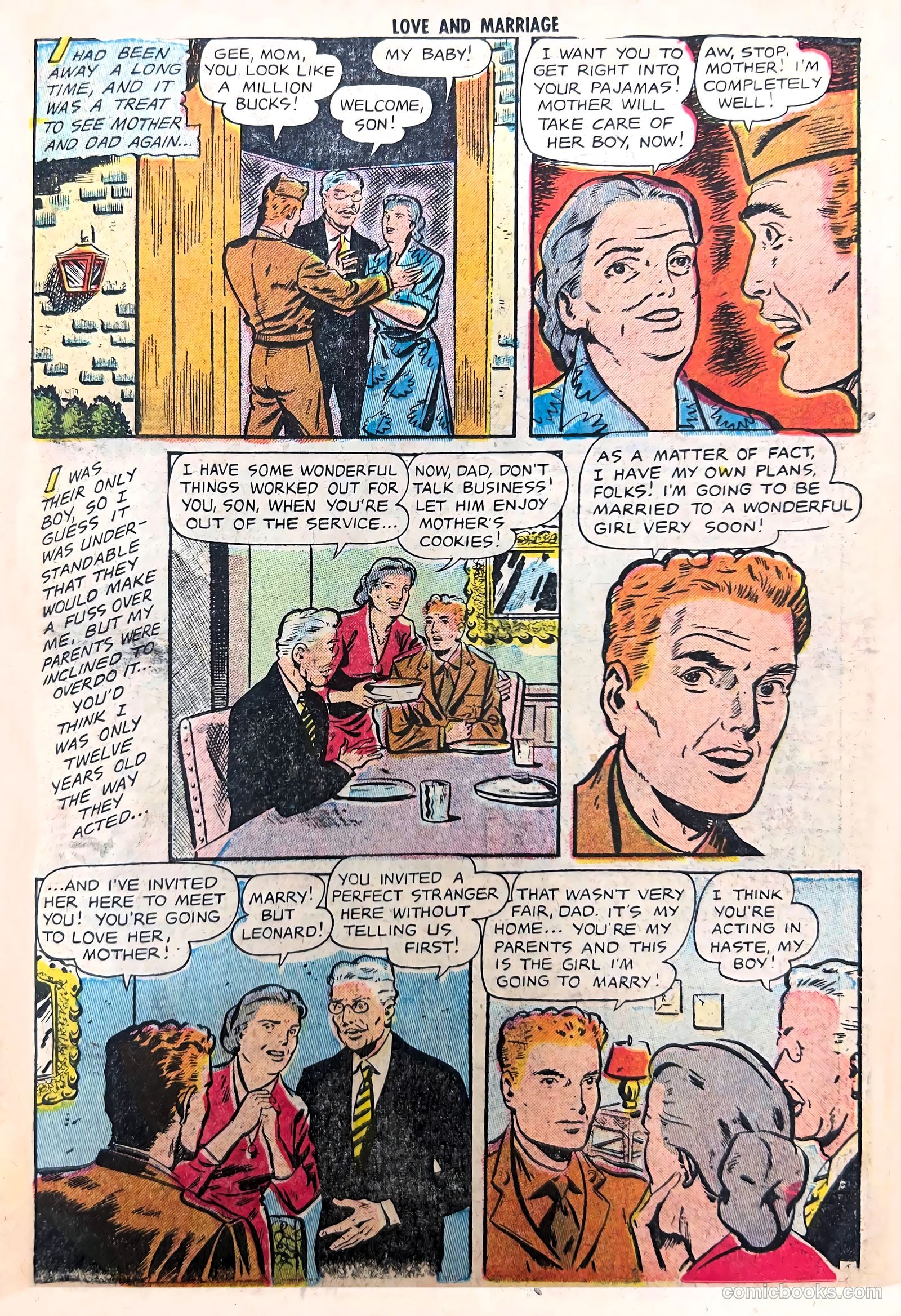 Love and Marriage #8 (1953) — page 15 of 36
