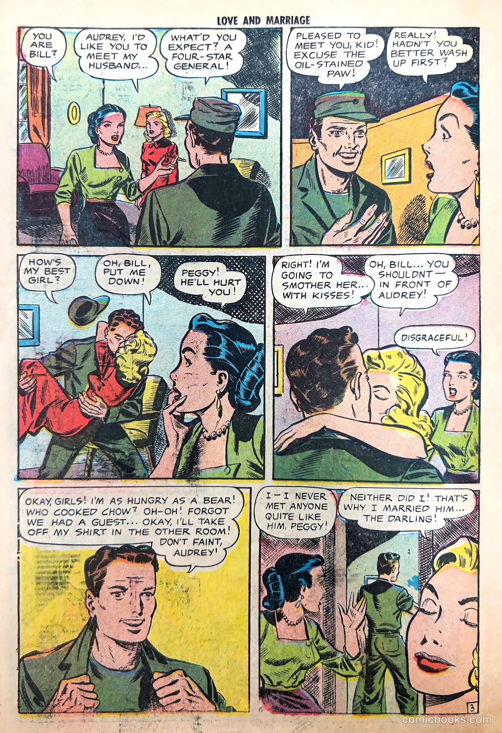 Love and Marriage #8 (1953) — page 22 of 36