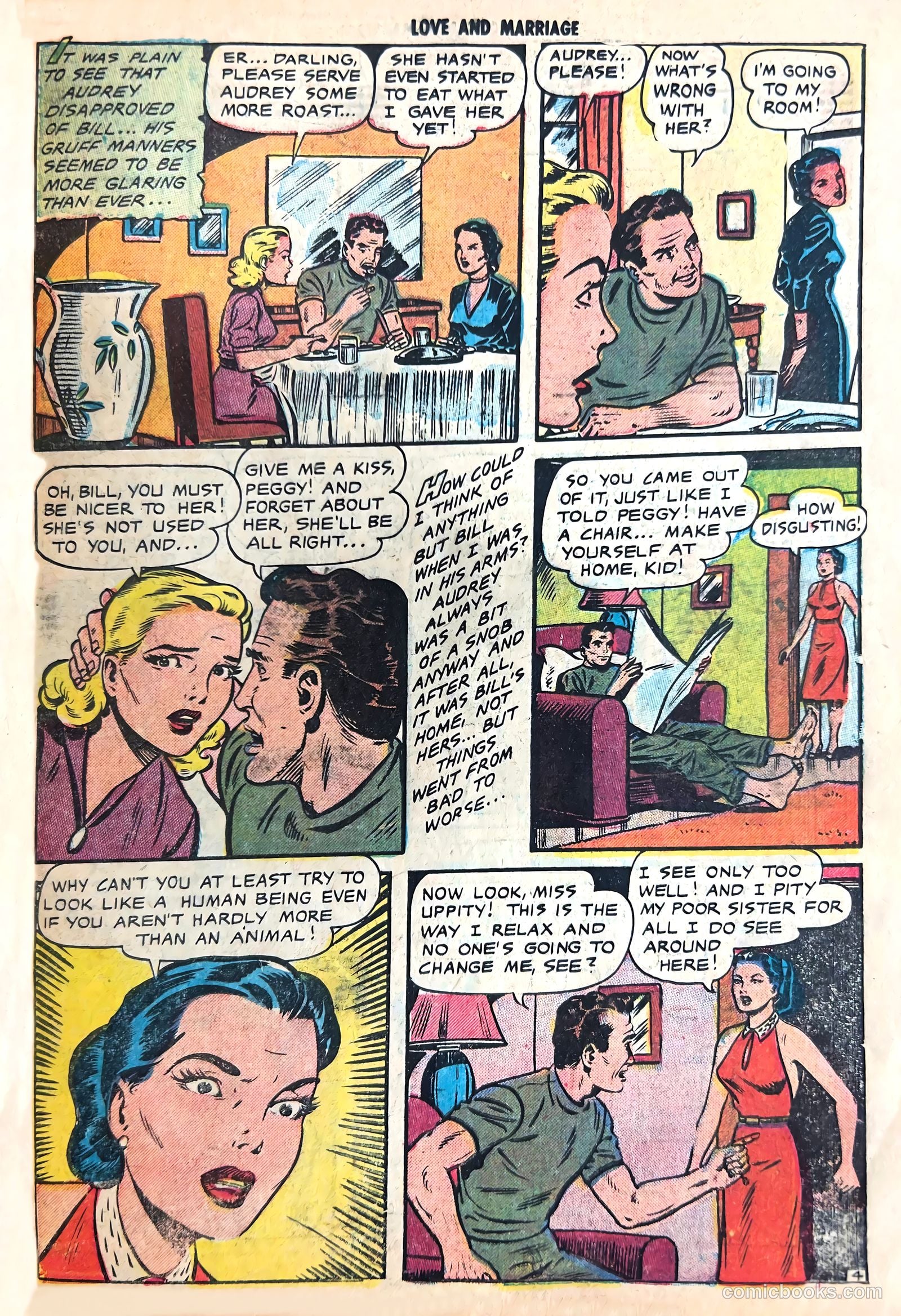Love and Marriage #8 (1953) — page 23 of 36
