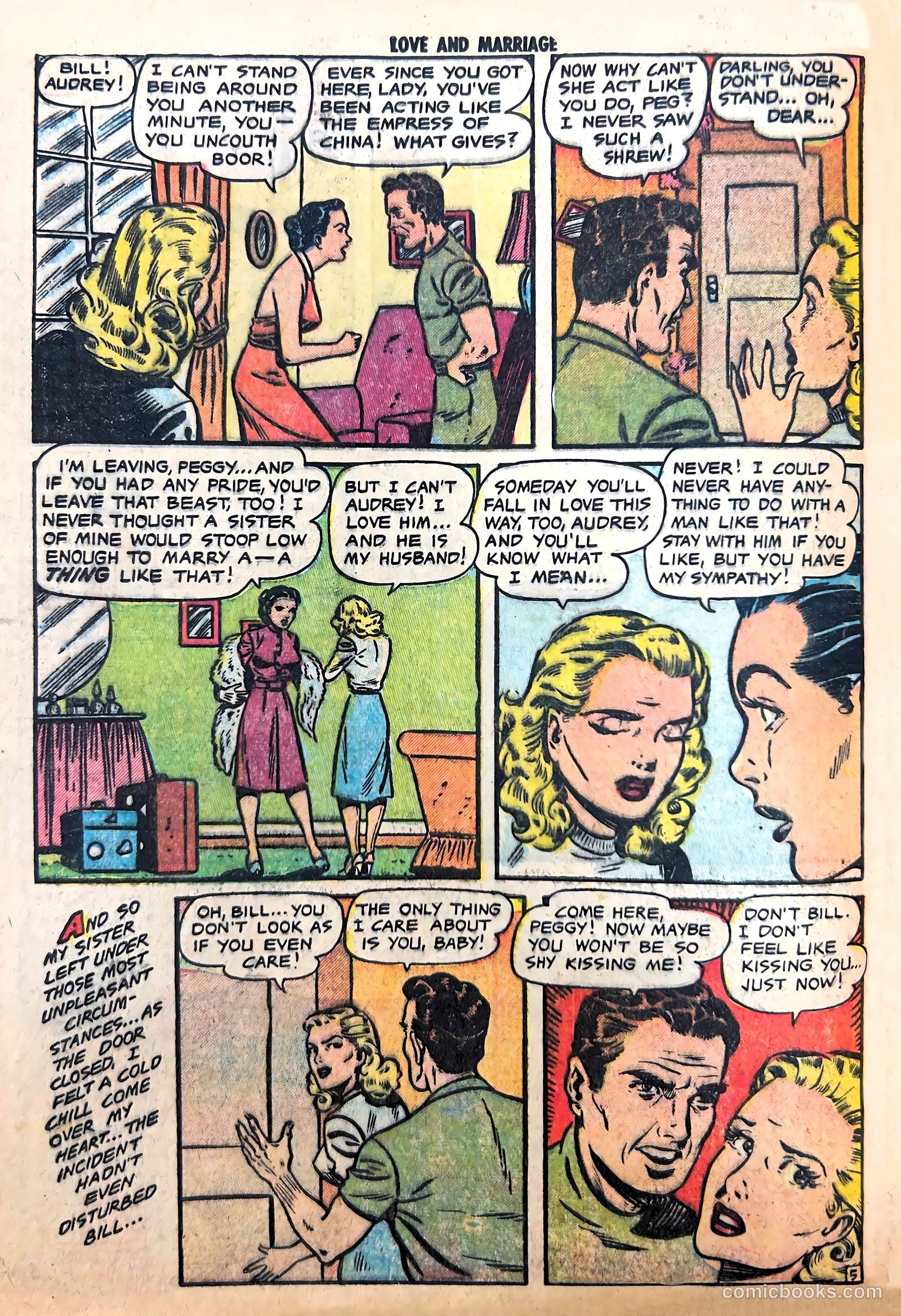 Love and Marriage #8 (1953) — page 24 of 36