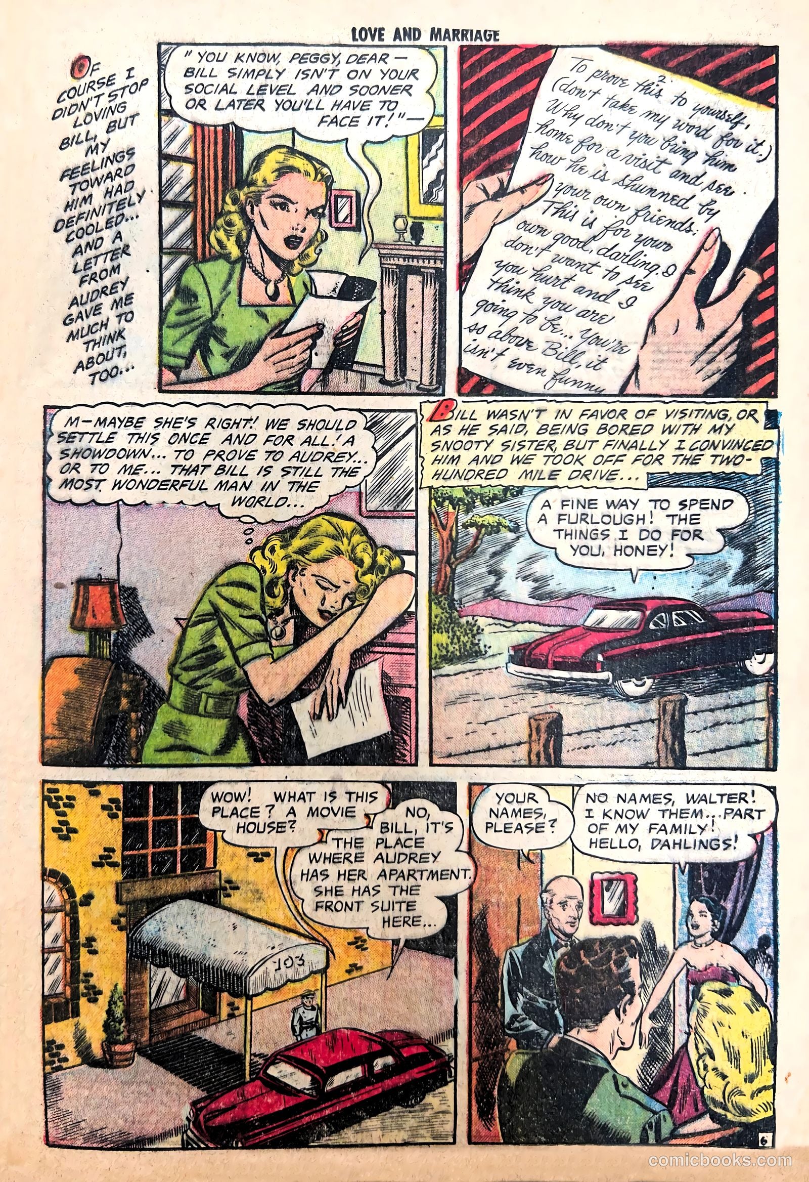 Love and Marriage #8 (1953) — page 25 of 36