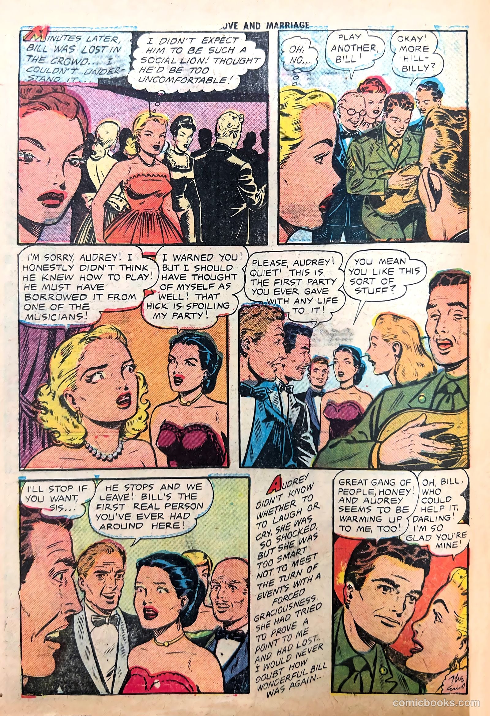 Love and Marriage #8 (1953) — page 26 of 36