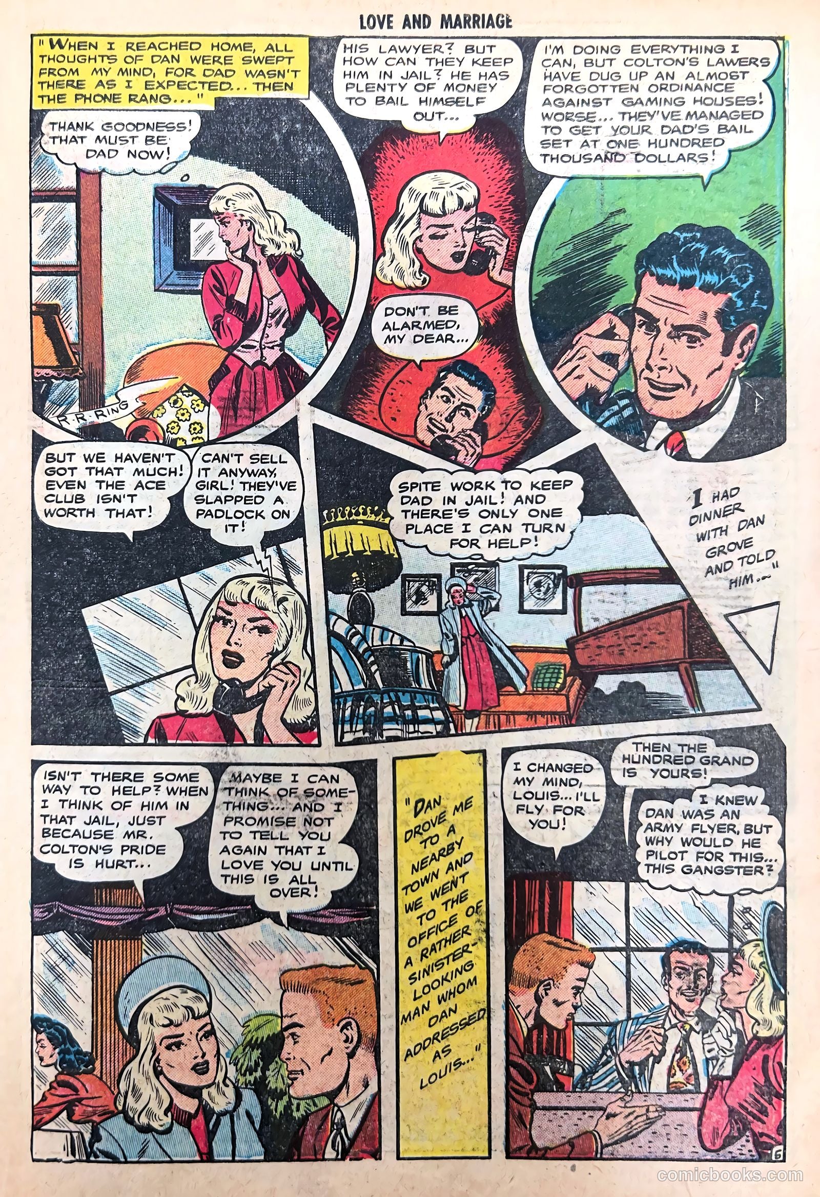 Love and Marriage #8 (1953) — page 31 of 36