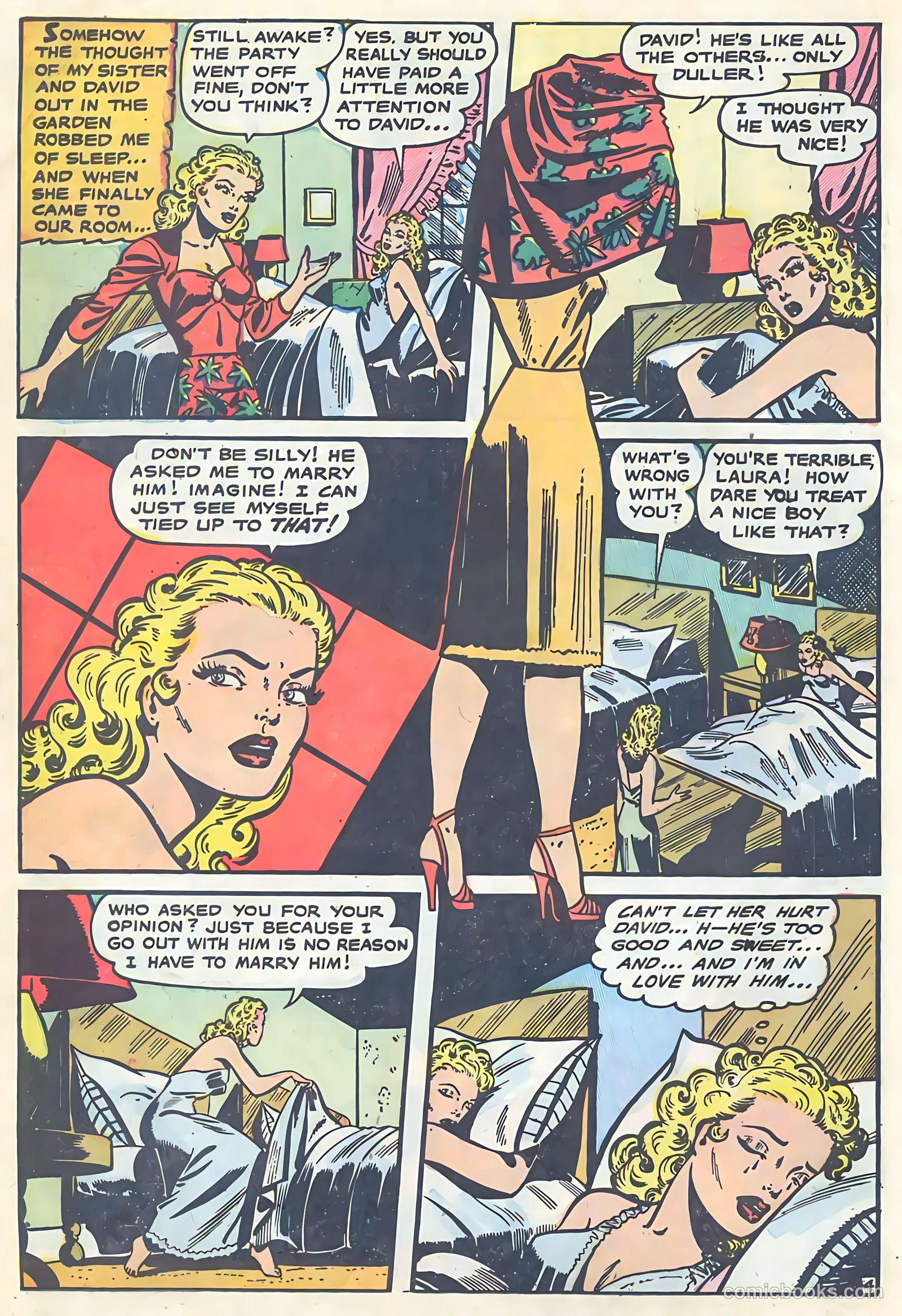 Love and Marriage #8 (1958) — page 22 of 36