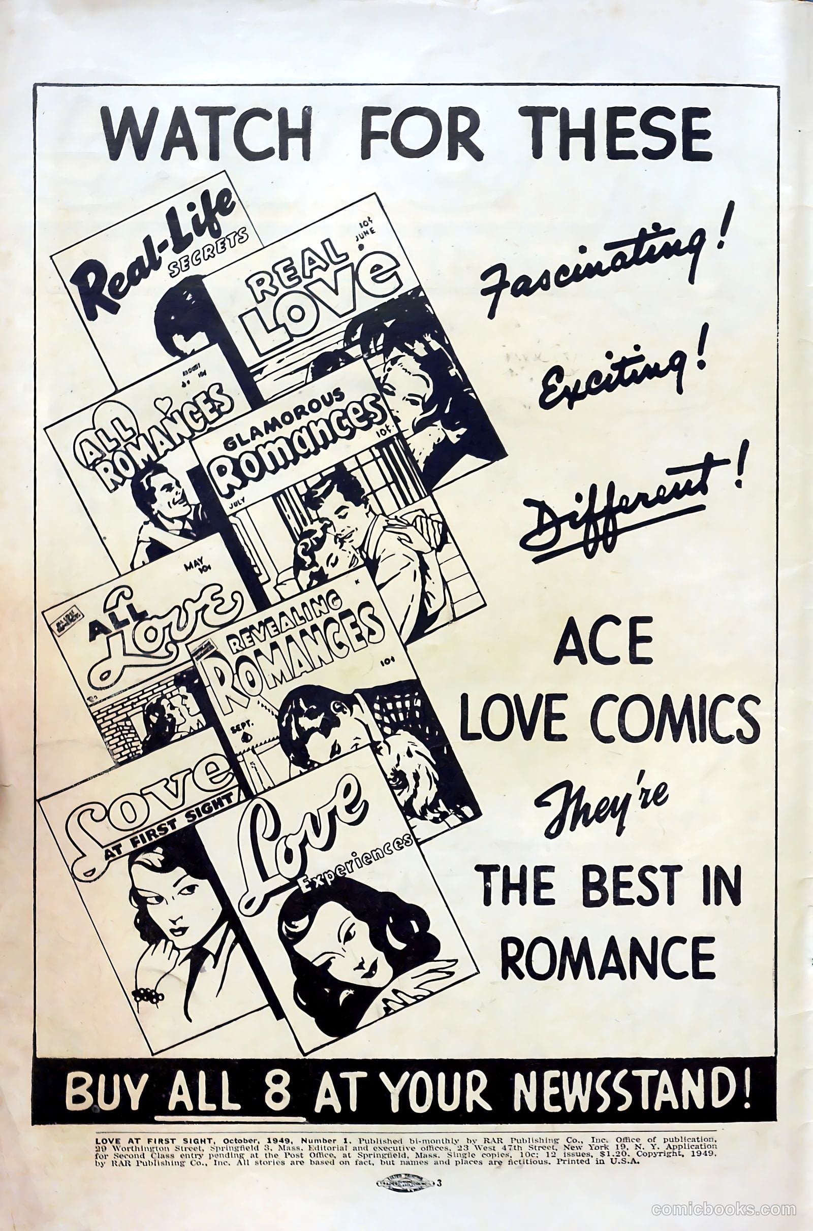 Love at First Sight #1 (1949) — page 2 of 36