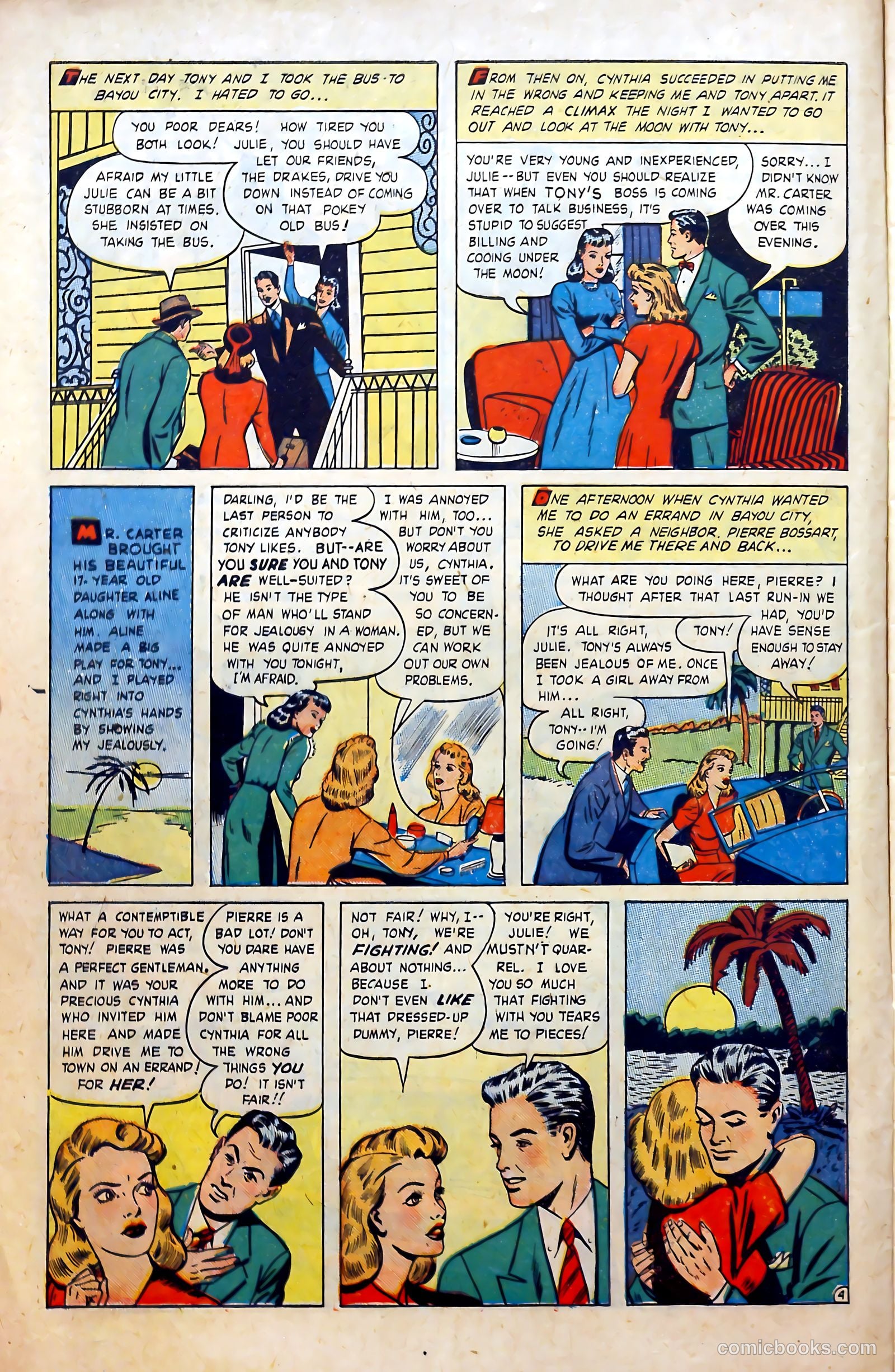 Love at First Sight #1 (1949) — page 6 of 36