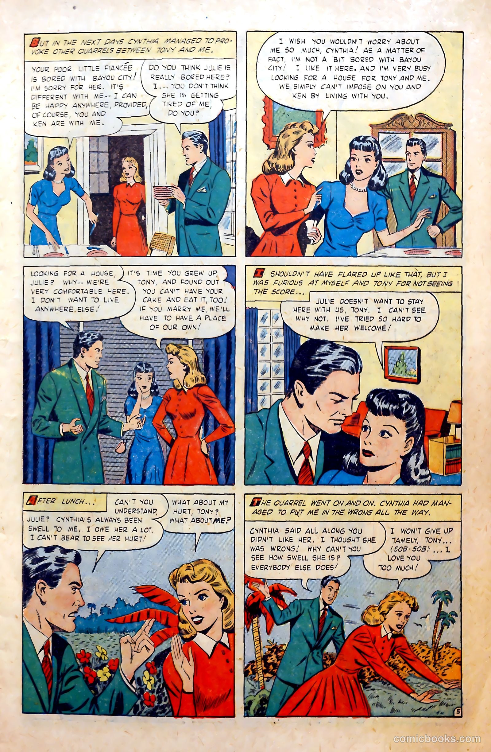 Love at First Sight #1 (1949) — page 7 of 36