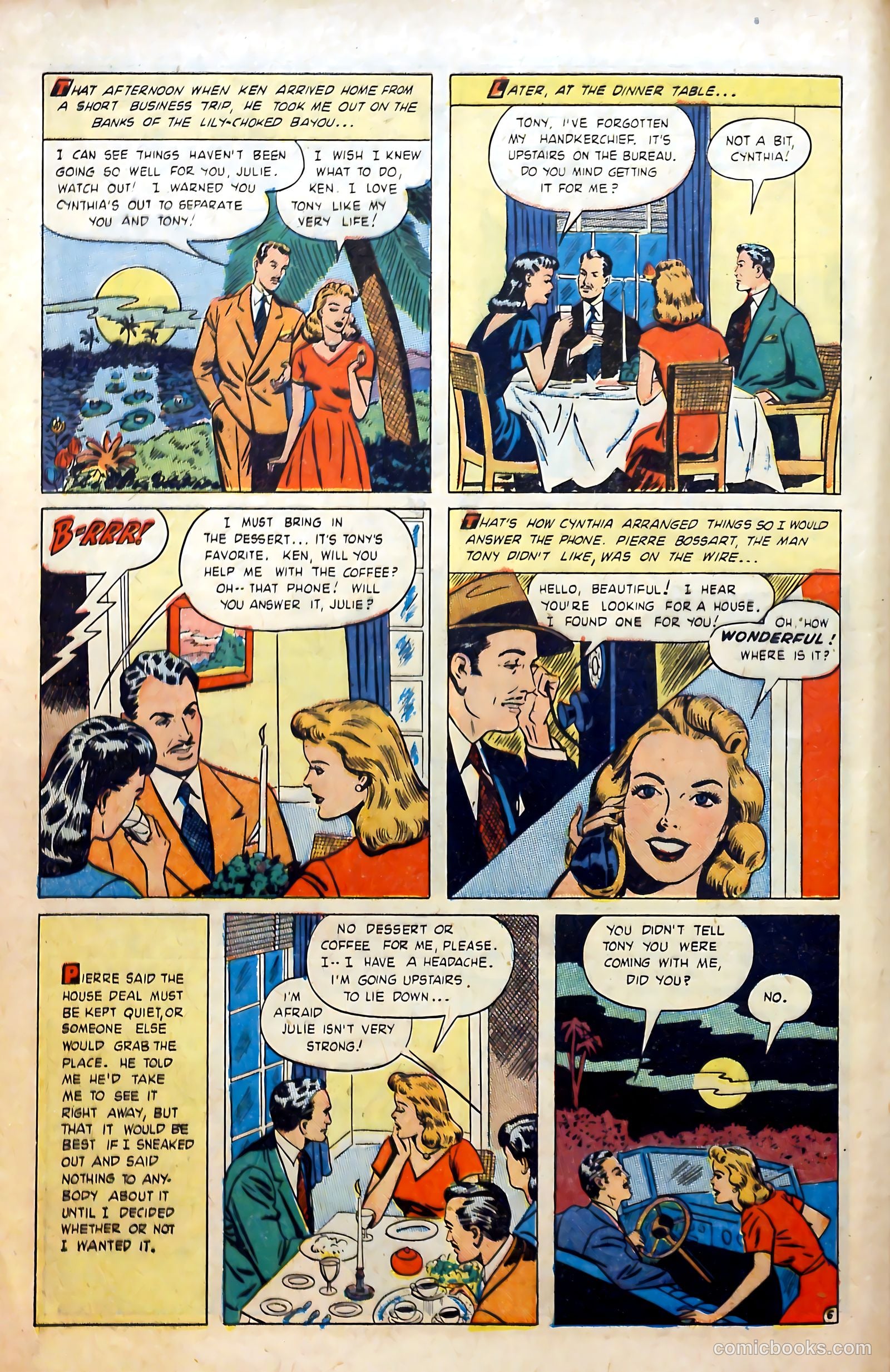 Love at First Sight #1 (1949) — page 8 of 36